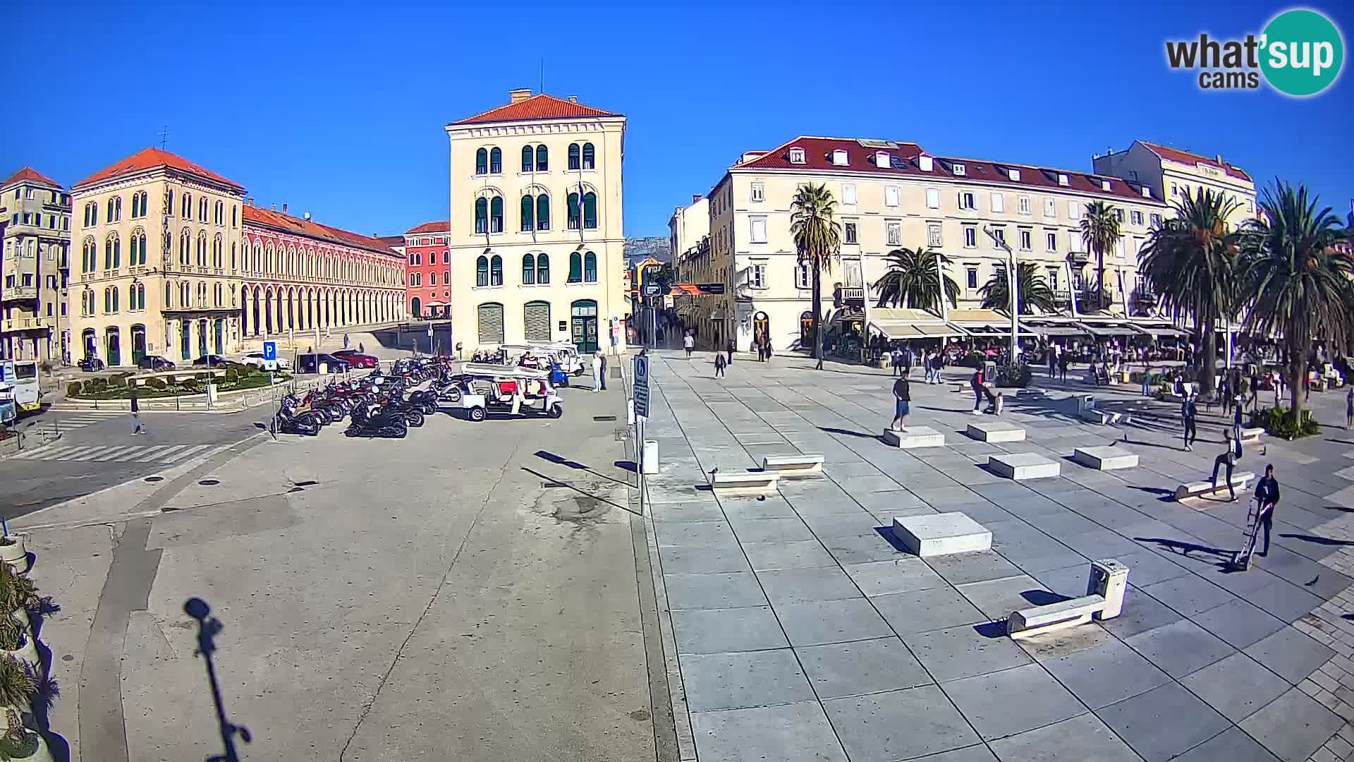Live kamera Split Riva – Prokurative | Trg Republike