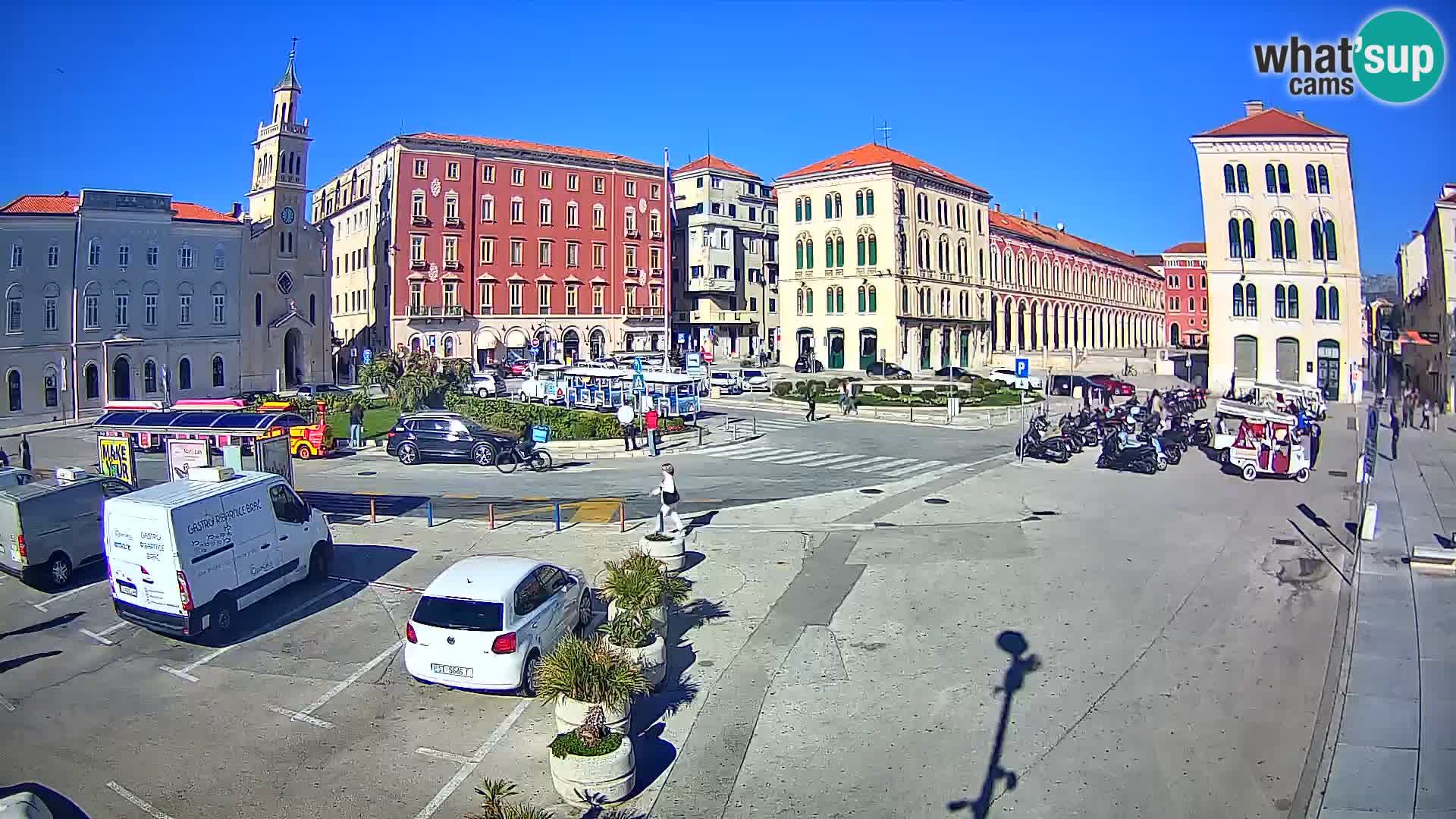 Live kamera Split Riva – Prokurative | Trg Republike