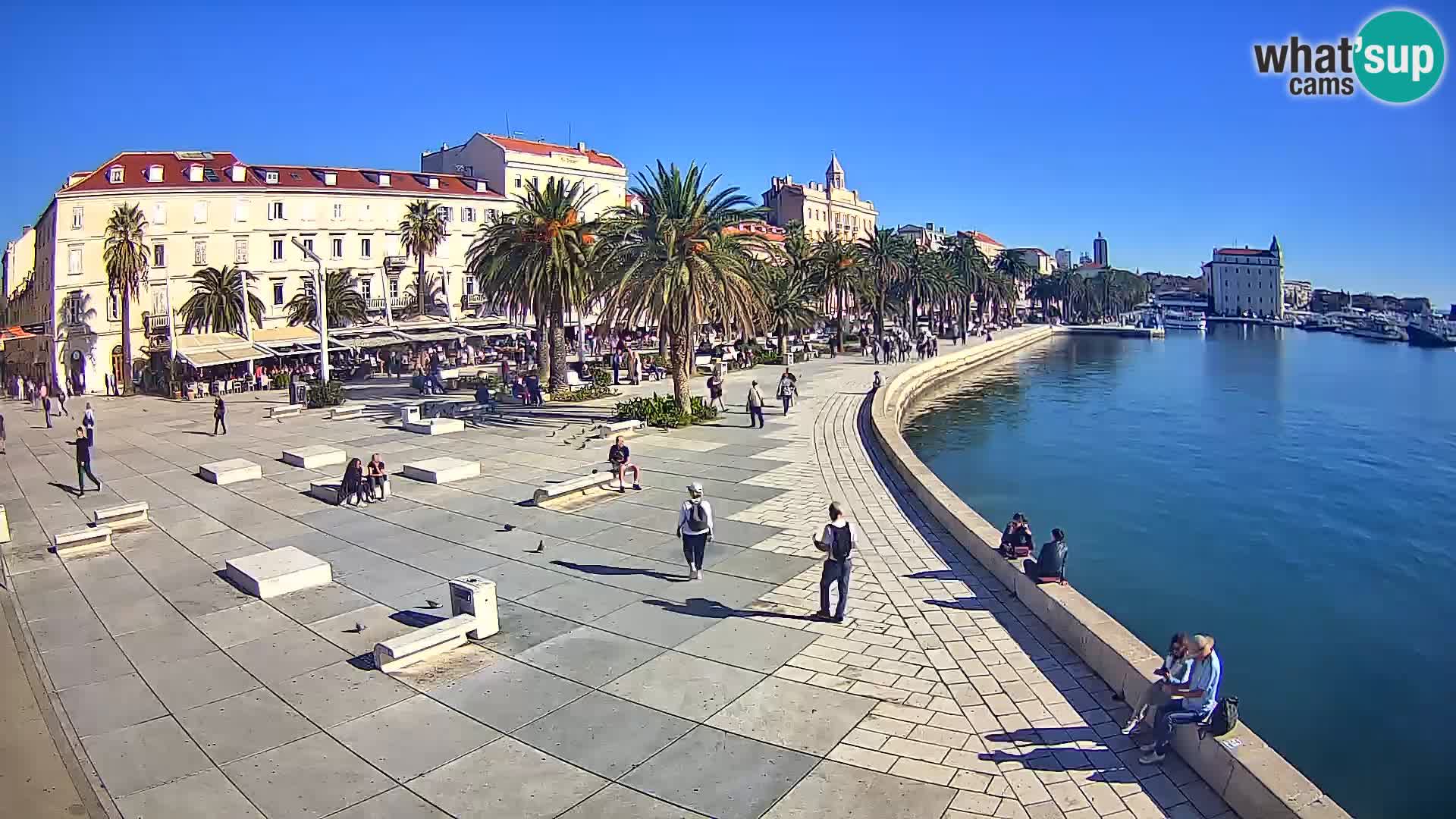 Webcam Spalato Riva – Prokurative | Piazza della Republika