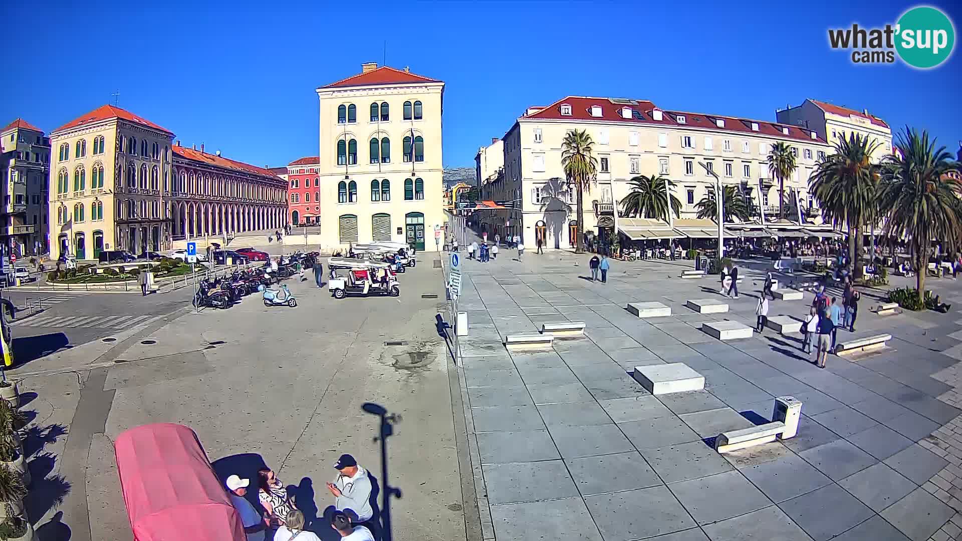 Webcam Split Riva – Prokurative | Trg Republike