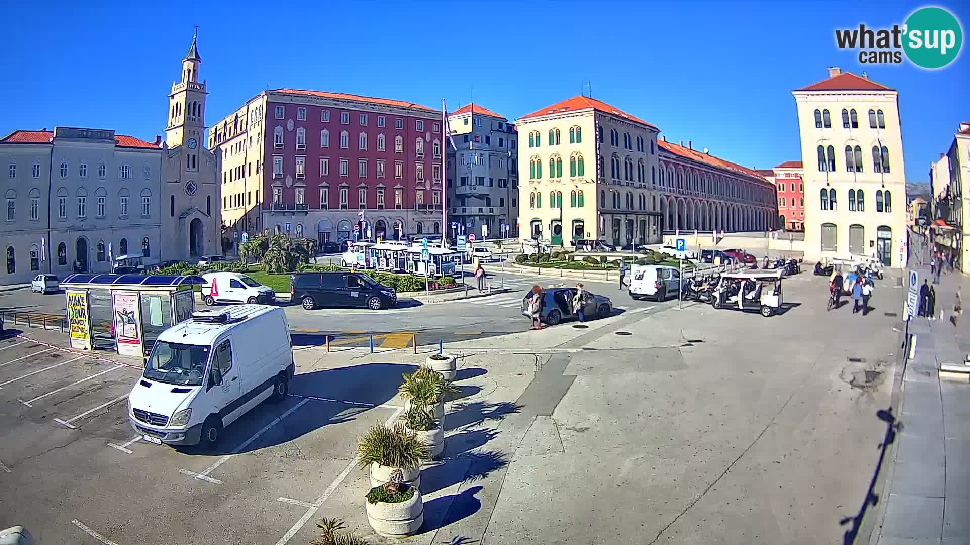 Split kamera Riva – Prokurative | Trg Republike