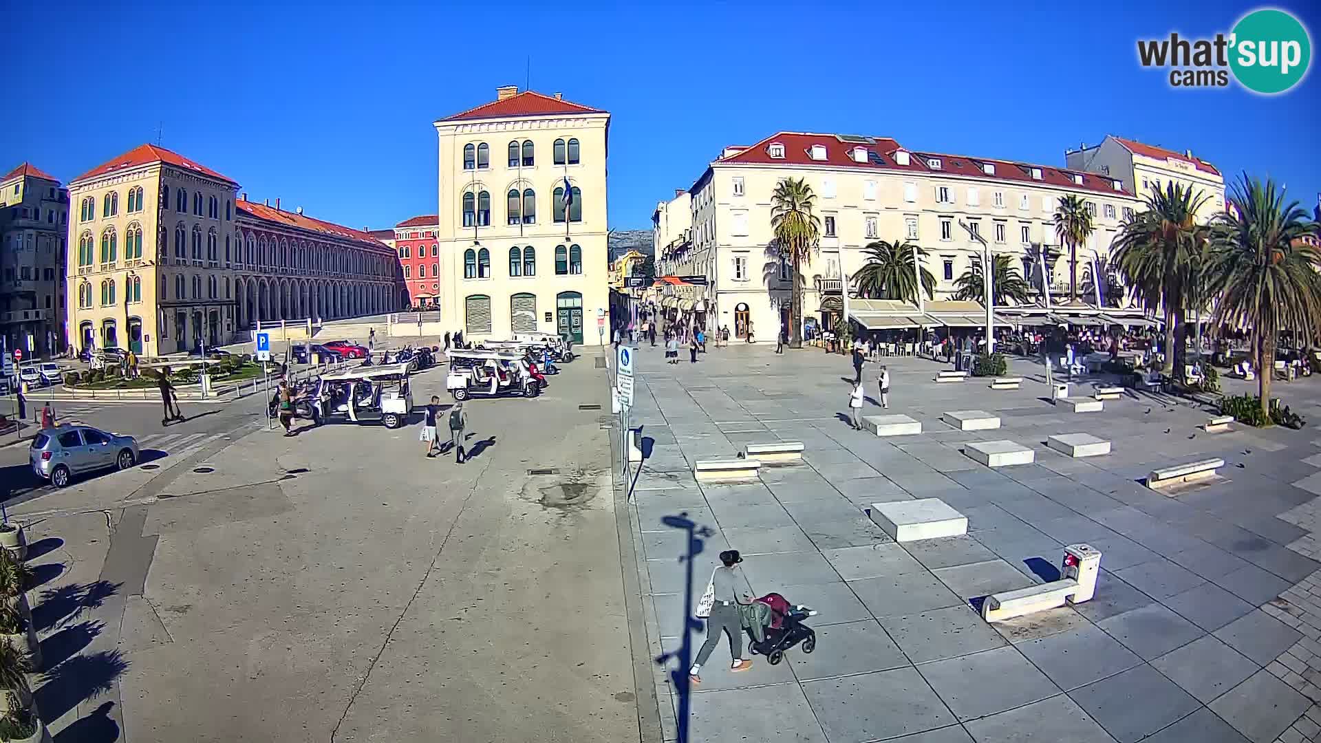 Split kamera Riva – Prokurative | Trg Republike