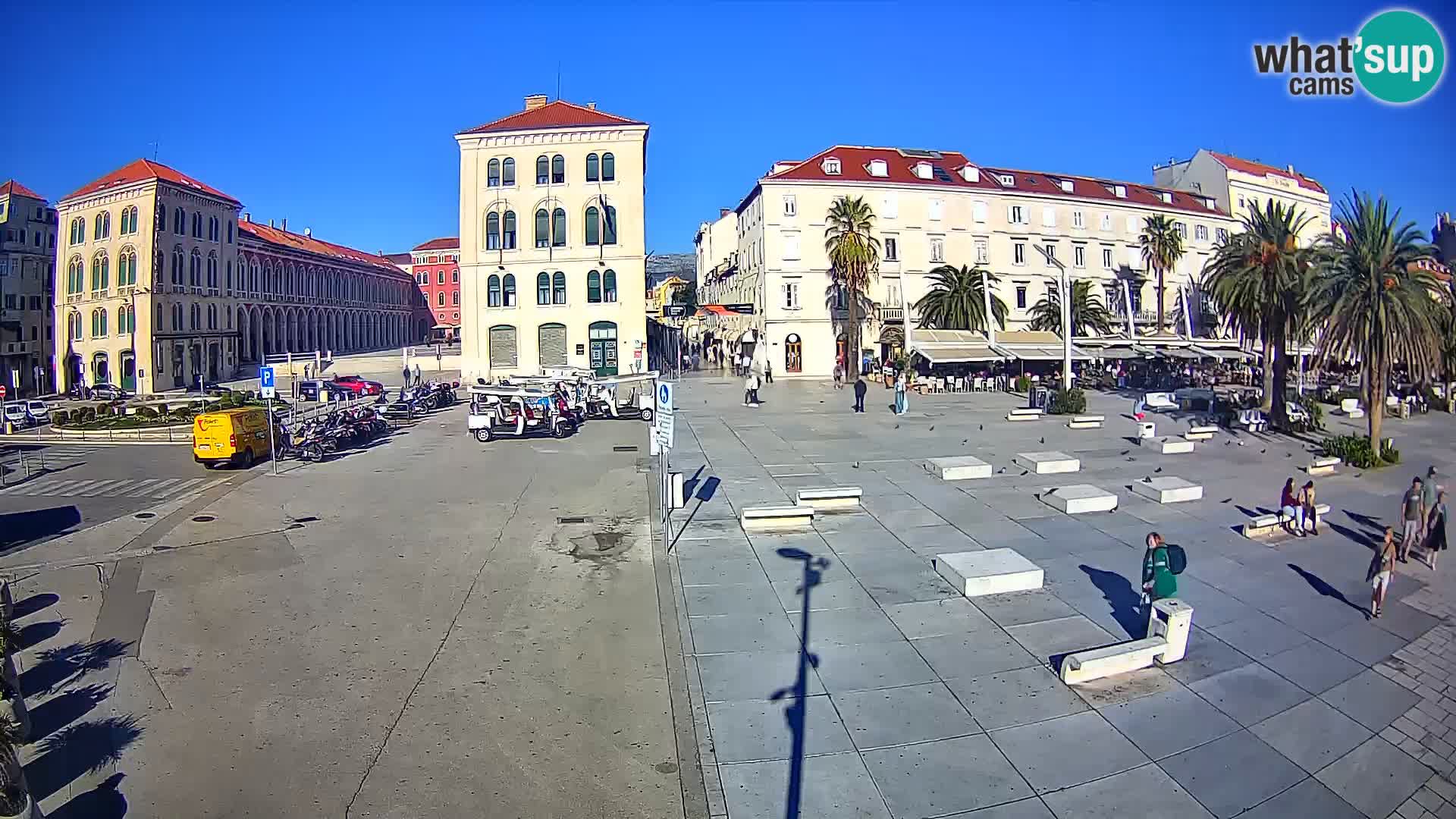 Webcam Split Riva – Prokurative | Trg Republike