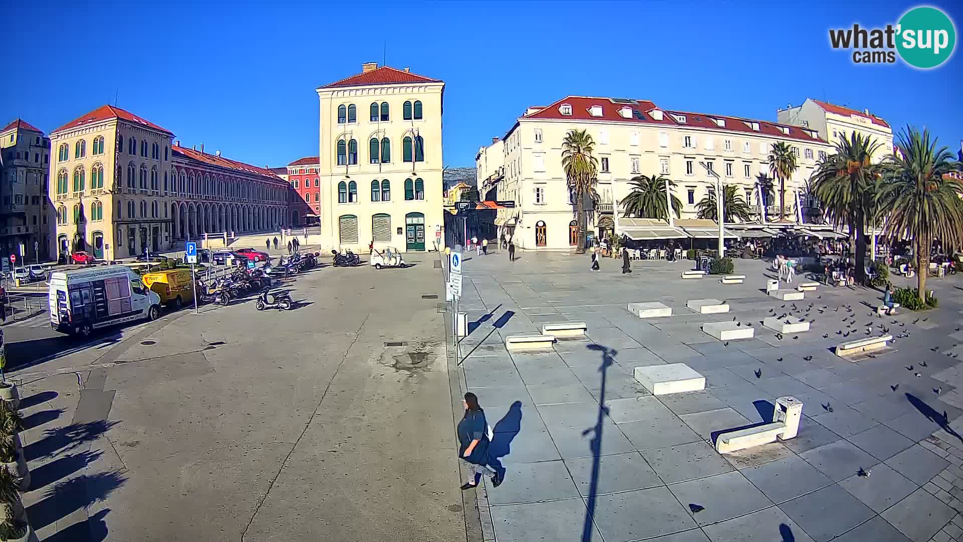 Webcam Split Riva – Prokurative | Trg Republike