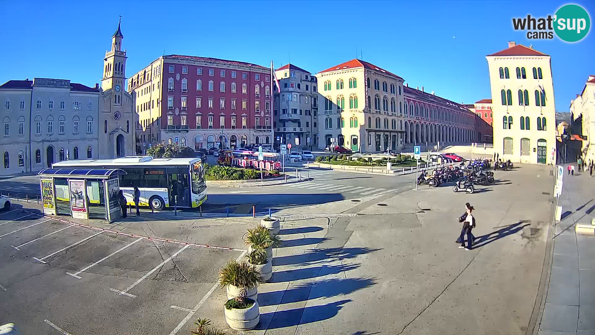 Webcam Split Riva – Prokurative | Plaza de la República