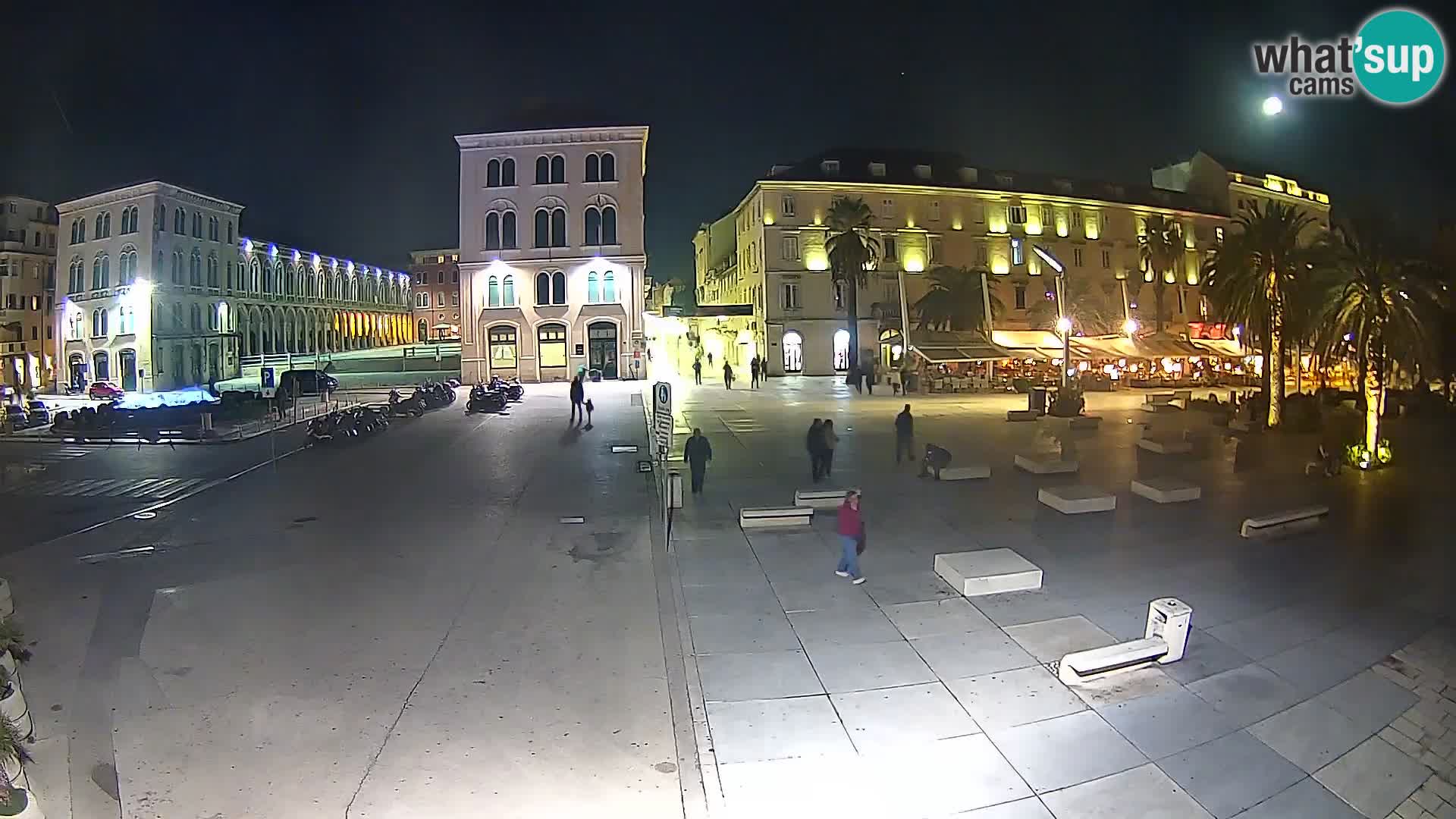Webcam Spalato Riva – Prokurative | Piazza della Republika