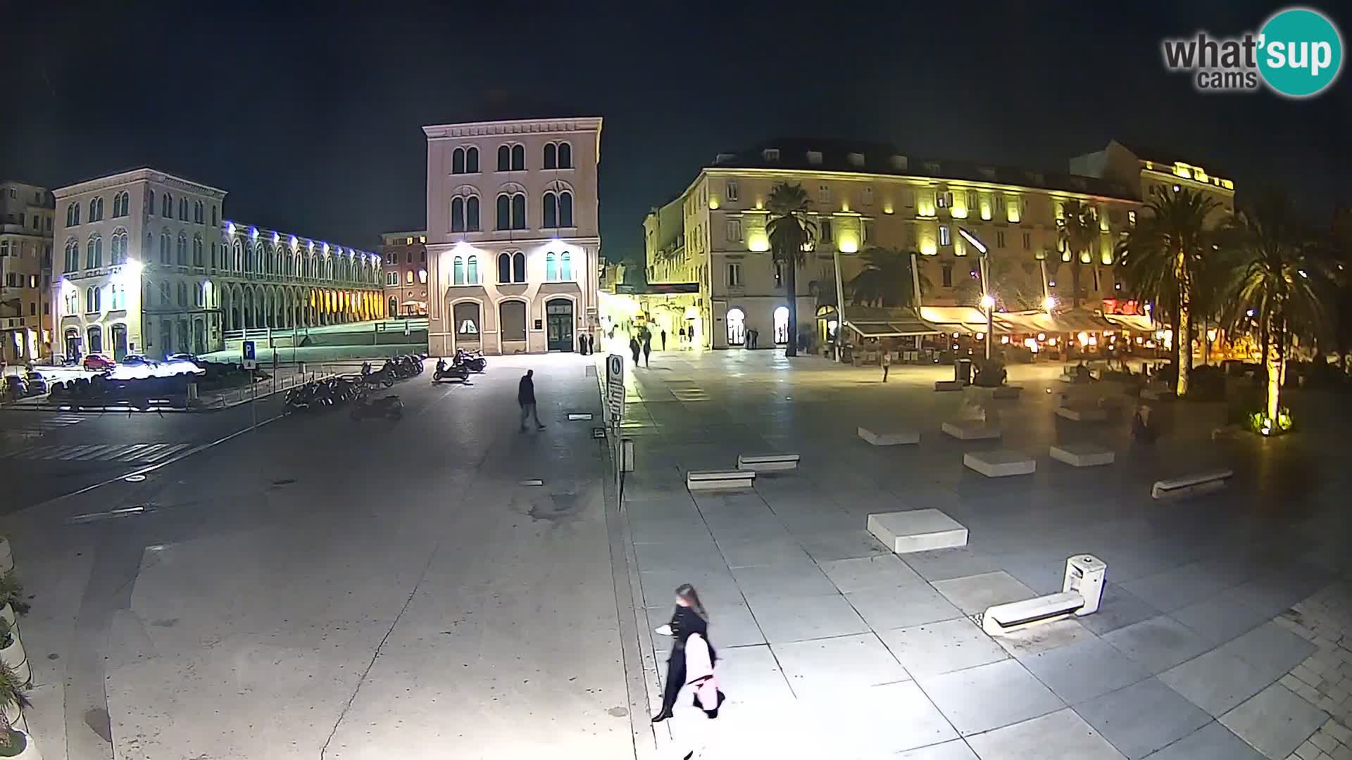 Webcam Split Riva – Prokurative | Trg Republike