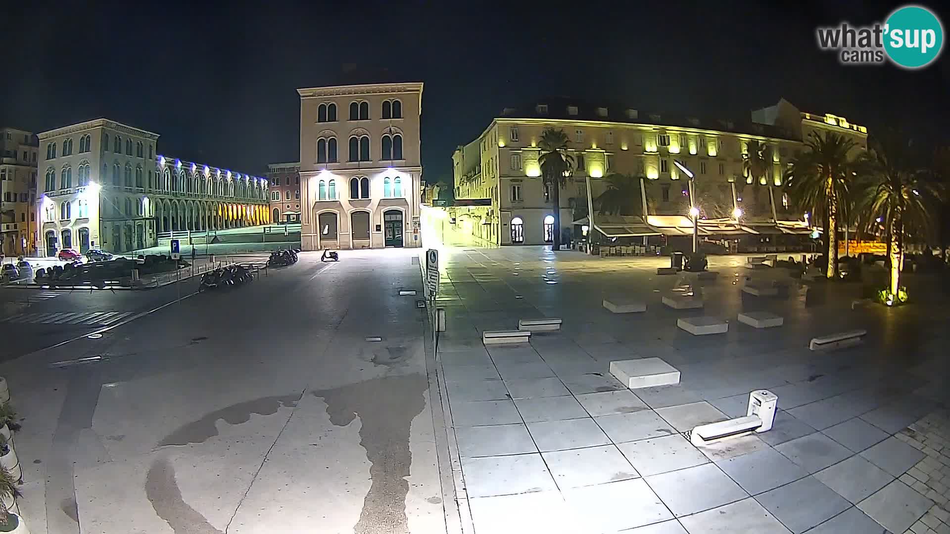 Webcam Split Riva – Prokurative | Trg Republike