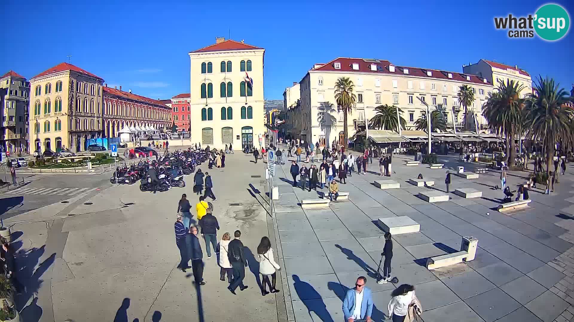Live kamera Split Riva – Prokurative | Trg Republike