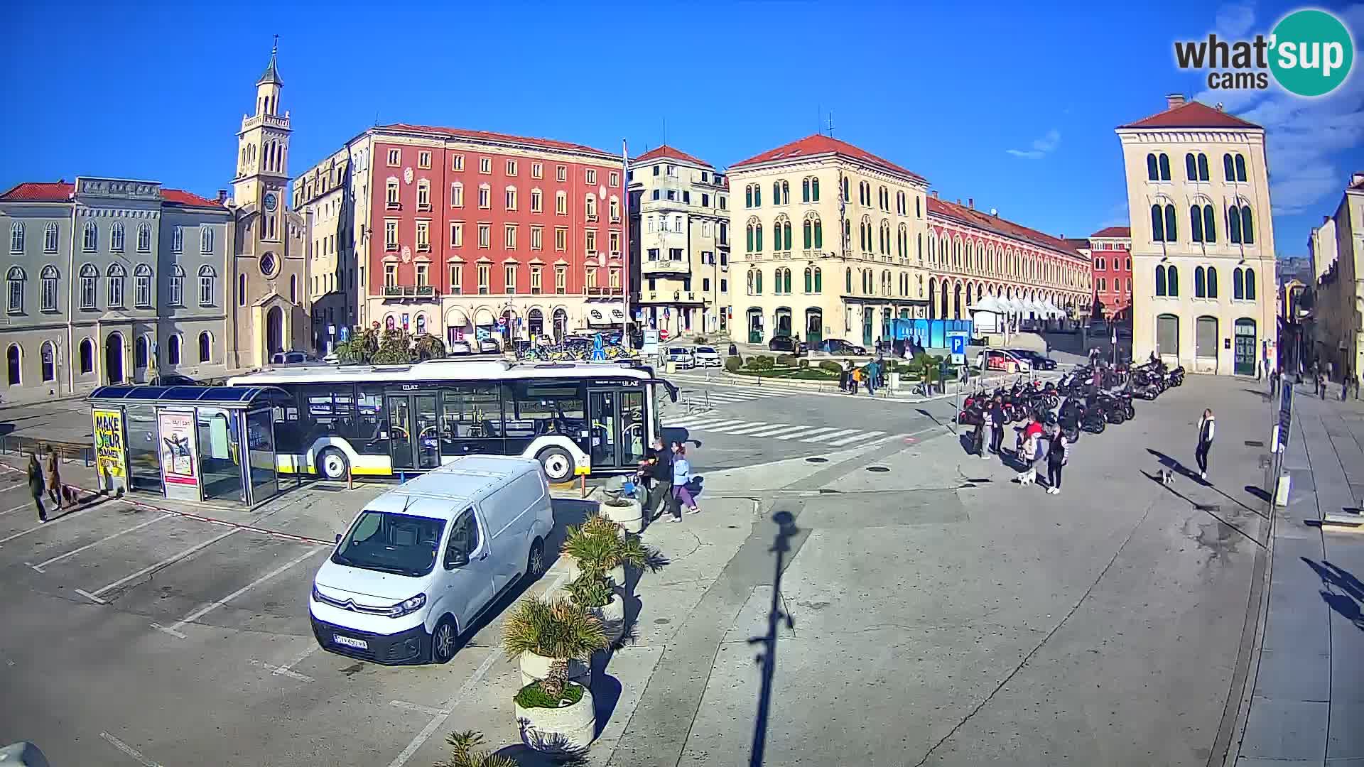 Webcam Split Riva – Prokurative | Plaza de la República