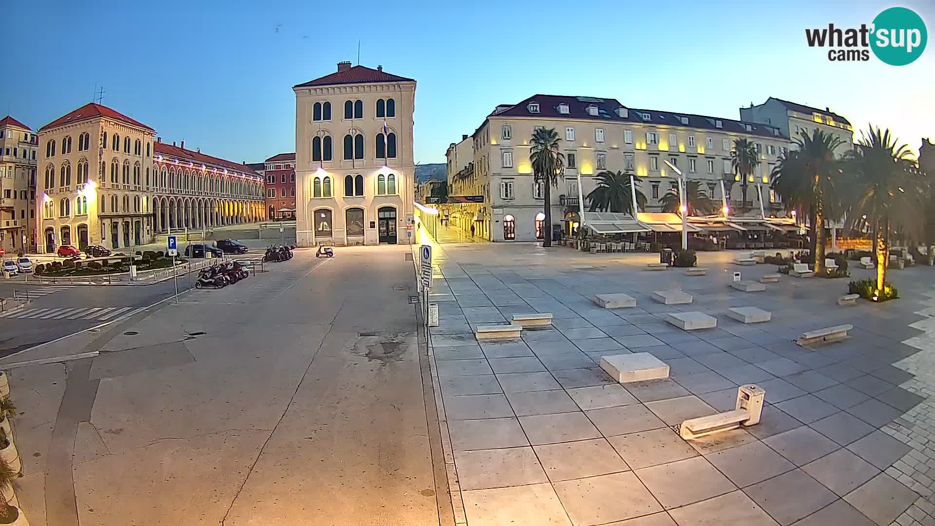 Live kamera Split Riva – Prokurative | Trg Republike