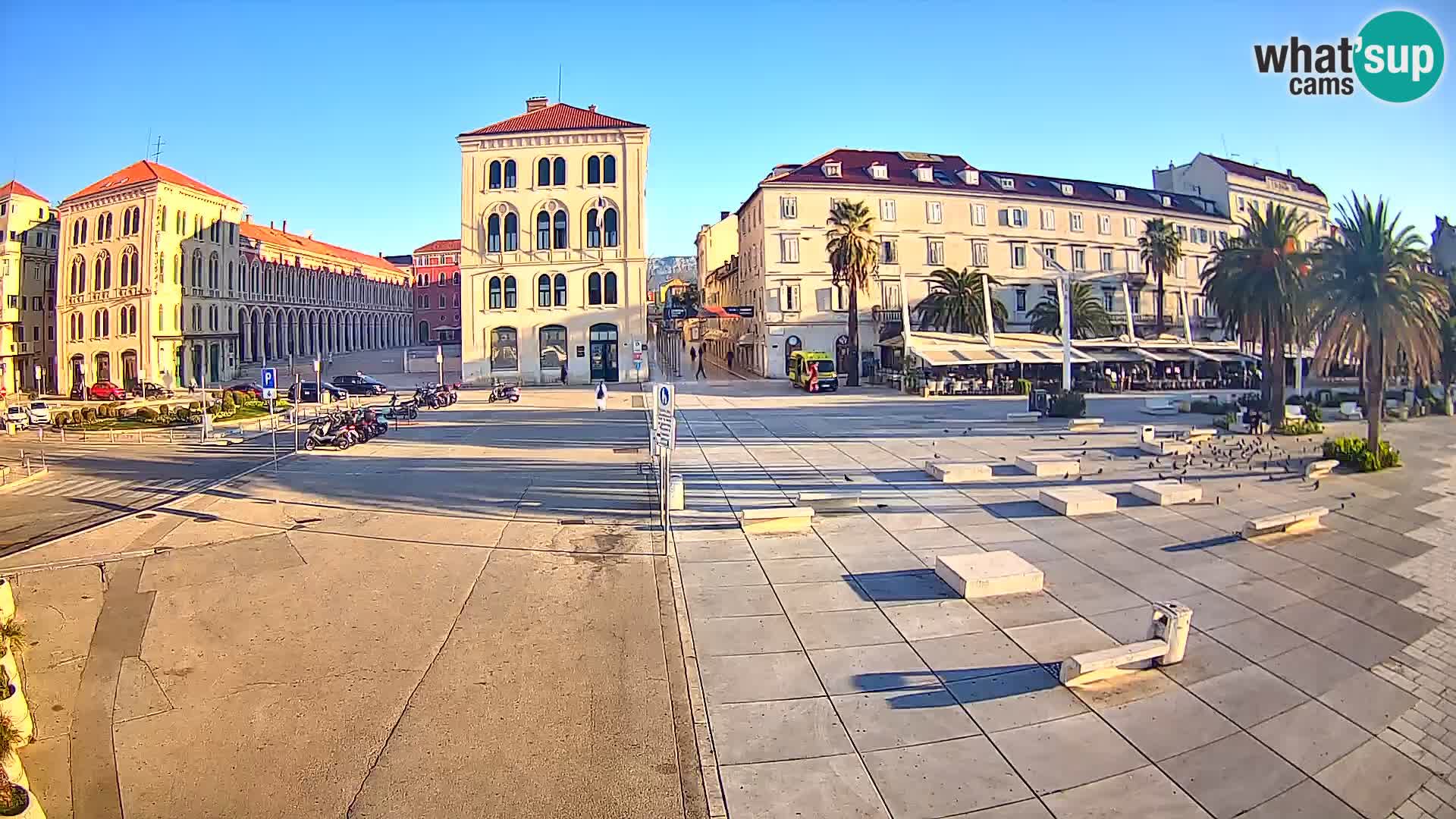 Webcam Split Riva – Prokurative | Trg Republike