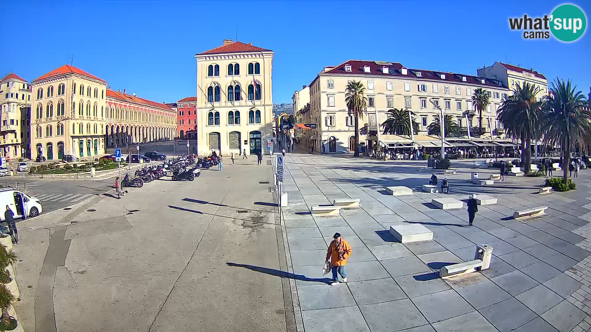 Webcam Spalato Riva – Prokurative | Piazza della Republika