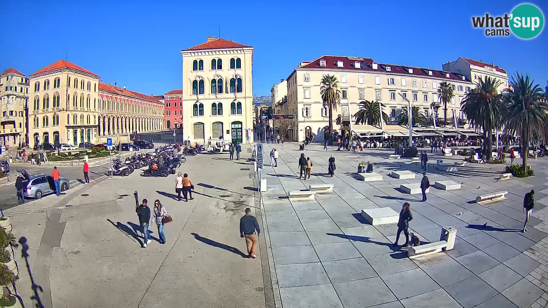Webcam Split Riva – Prokurative | Trg Republike