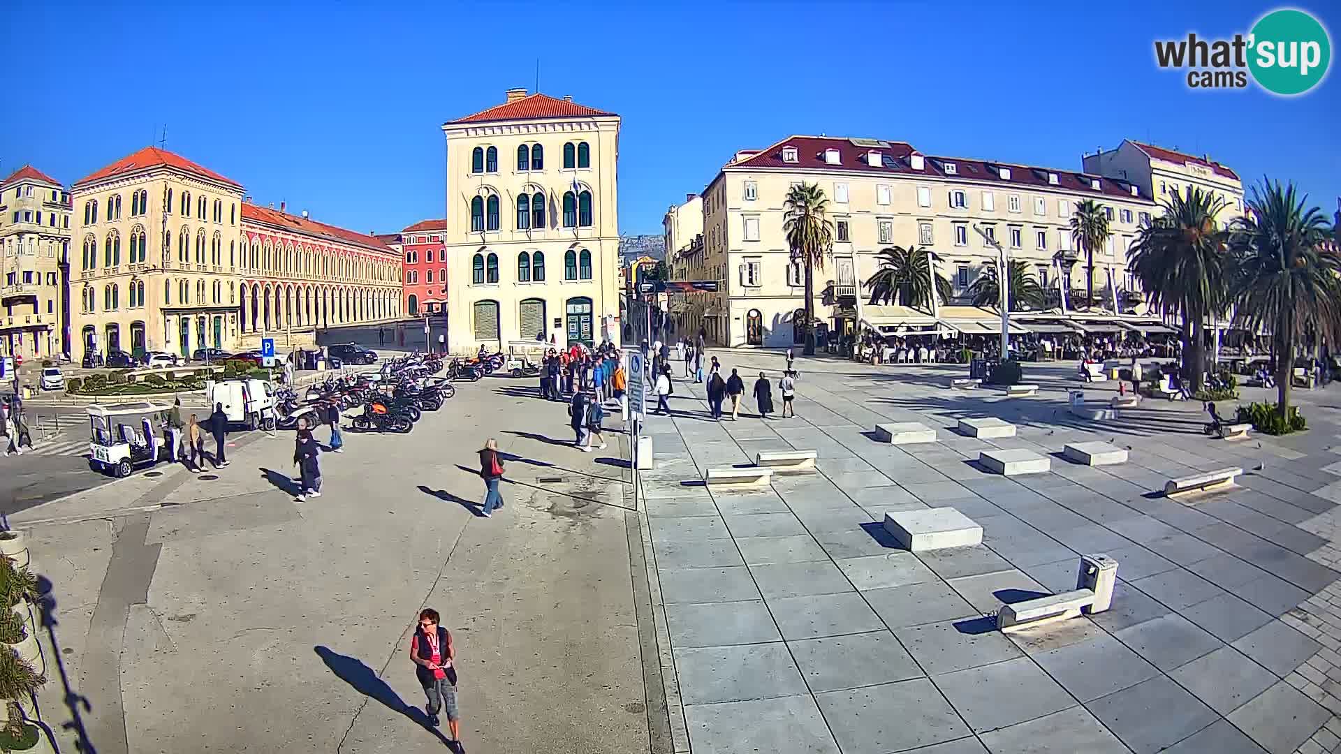 Webcam Split Riva – Prokurative | Trg Republike