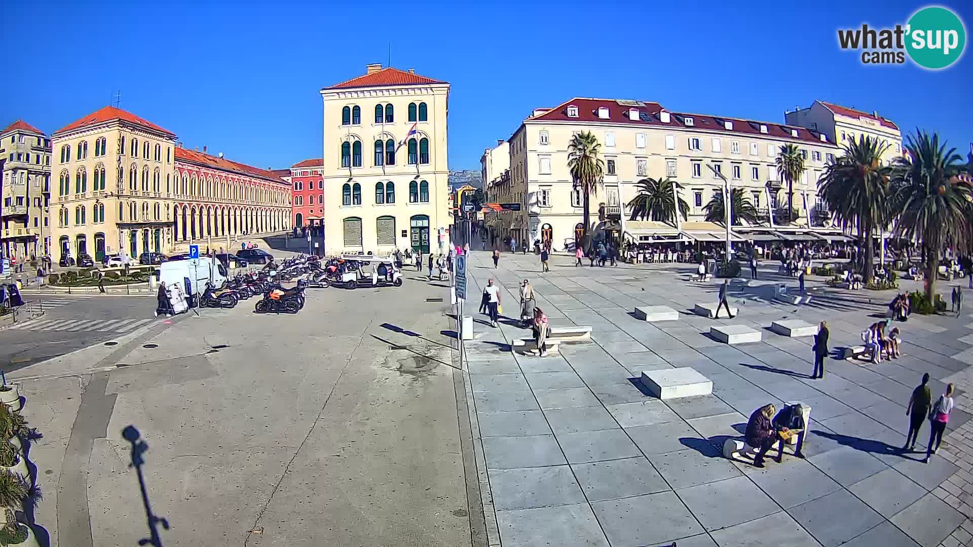 Webcam Split Riva – Prokurative | Trg Republike