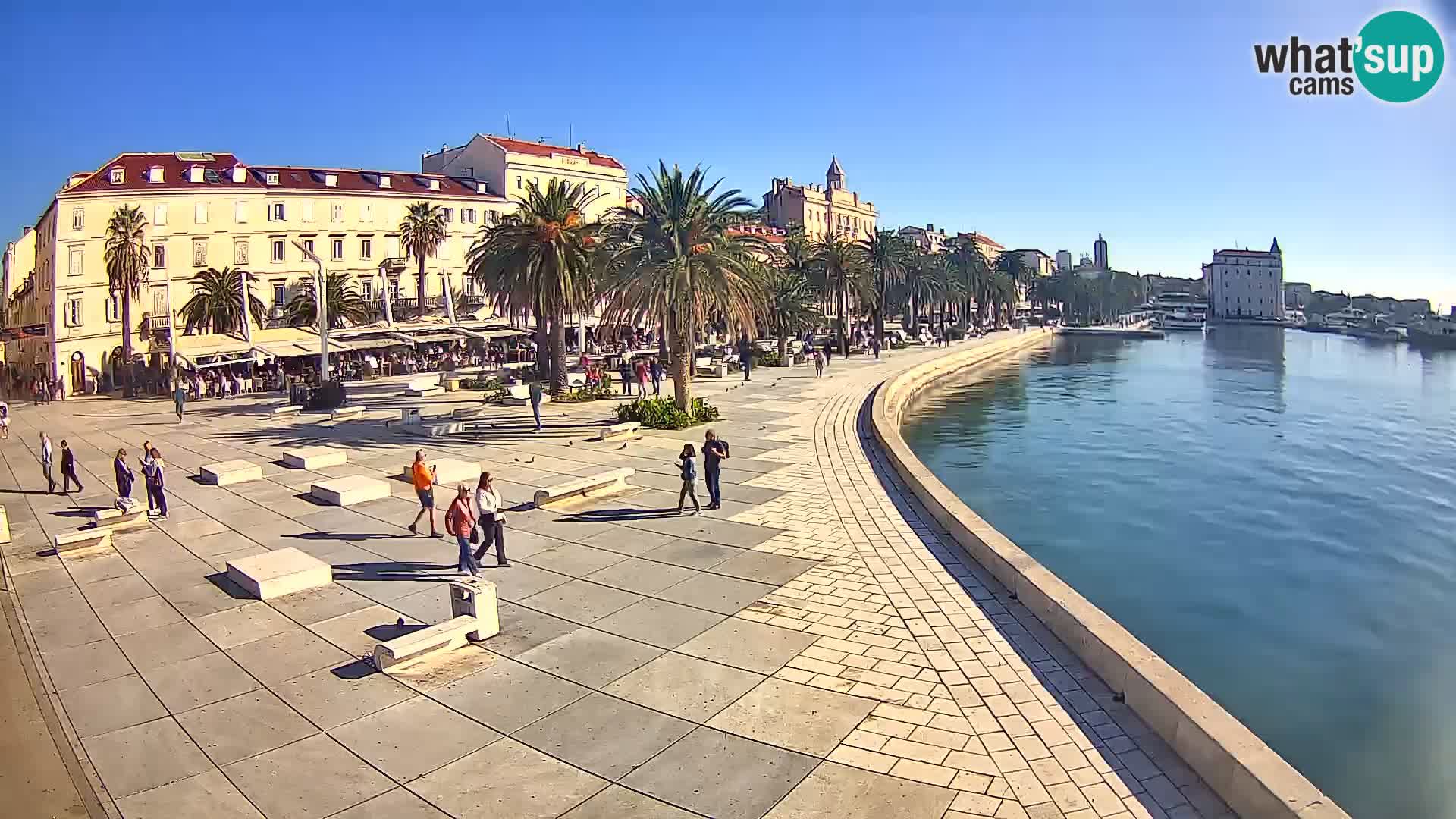 Webcam Split Riva – Prokurative | Trg Republike