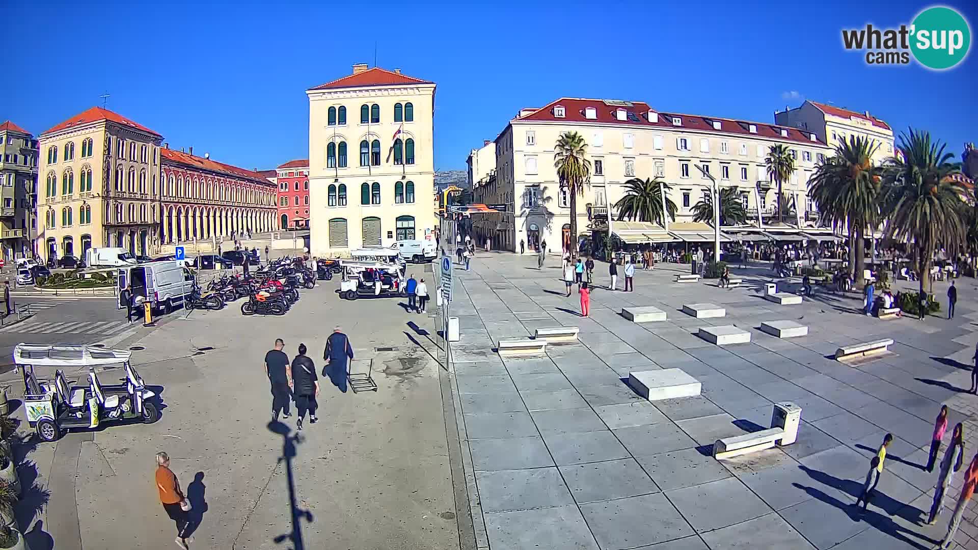 Webcam Split Riva – Prokurative | Trg Republike