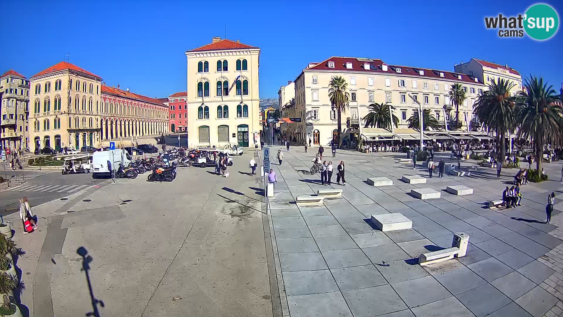Live kamera Split Riva – Prokurative | Trg Republike