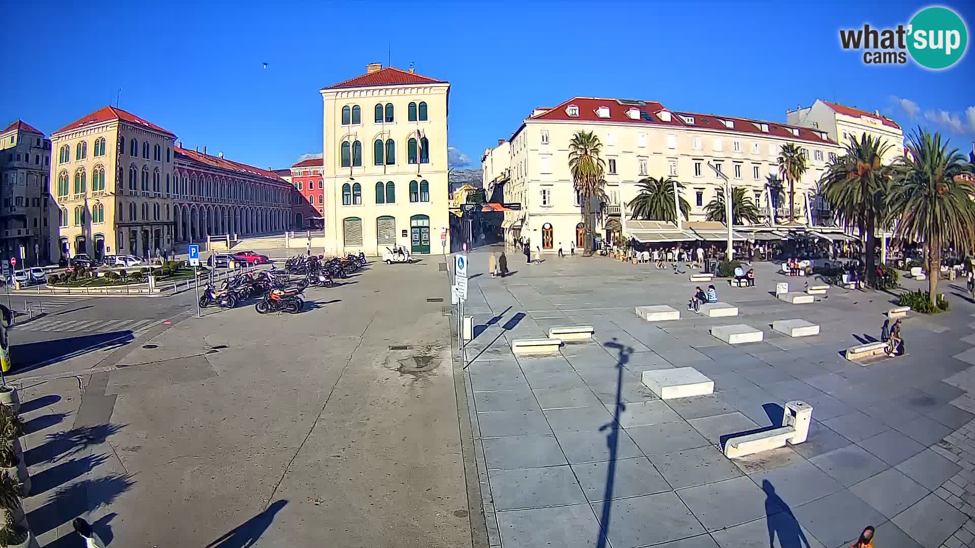 Webcam Split Riva – Prokurative | Trg Republike