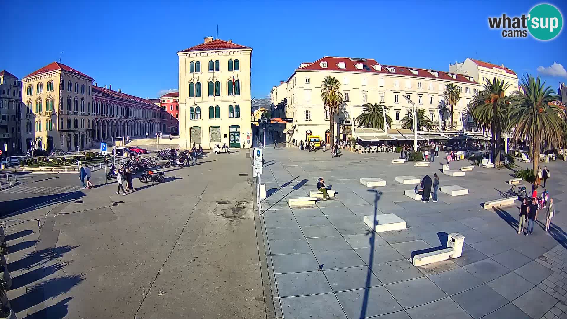 Webcam Split Riva – Prokurative | Plaza de la República