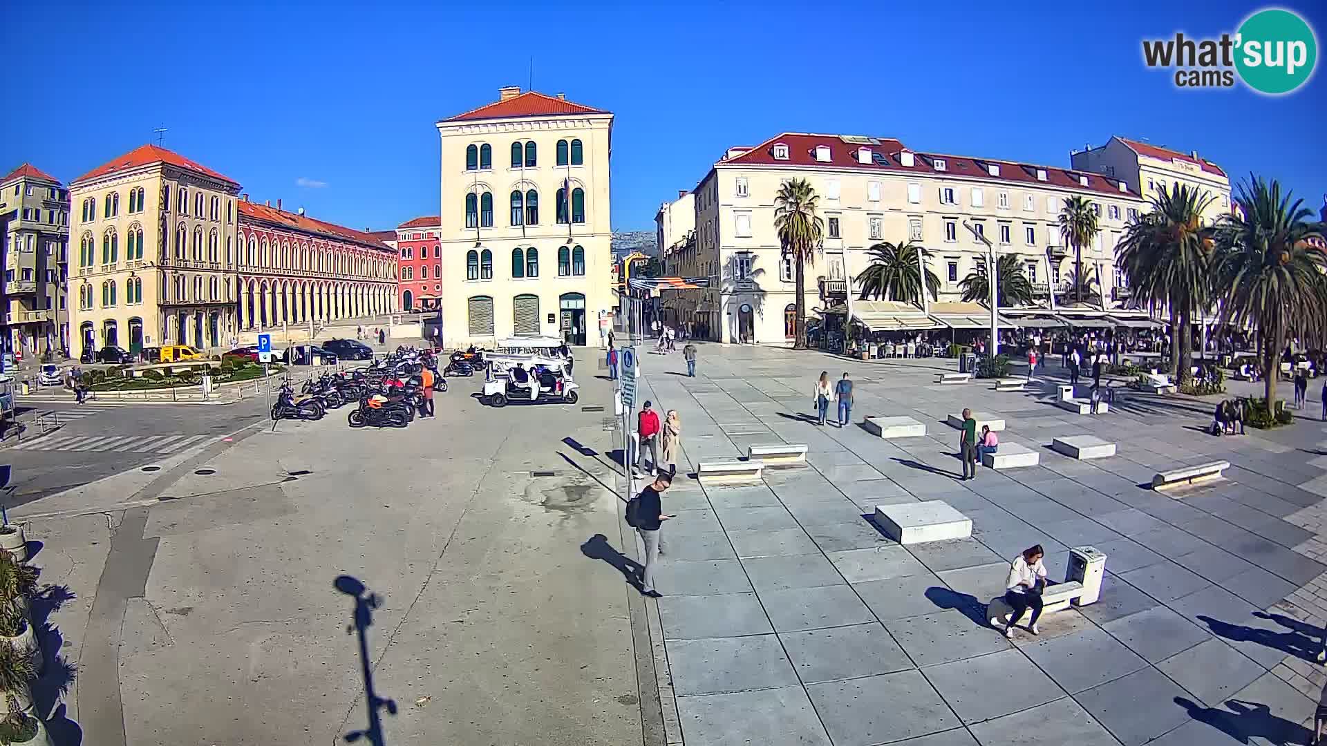 Webcam Split Riva – Prokurative | Plaza de la República