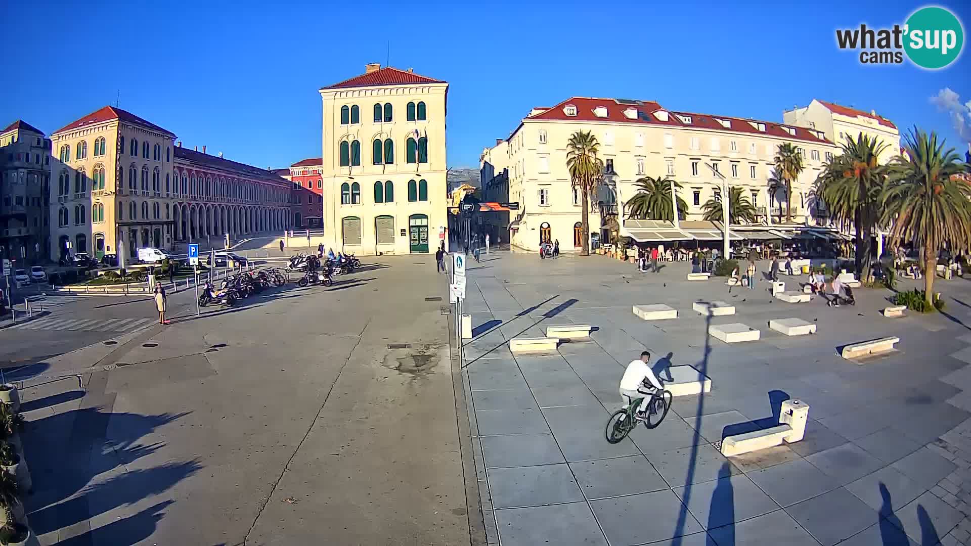 Webcam Spalato Riva – Prokurative | Piazza della Republika