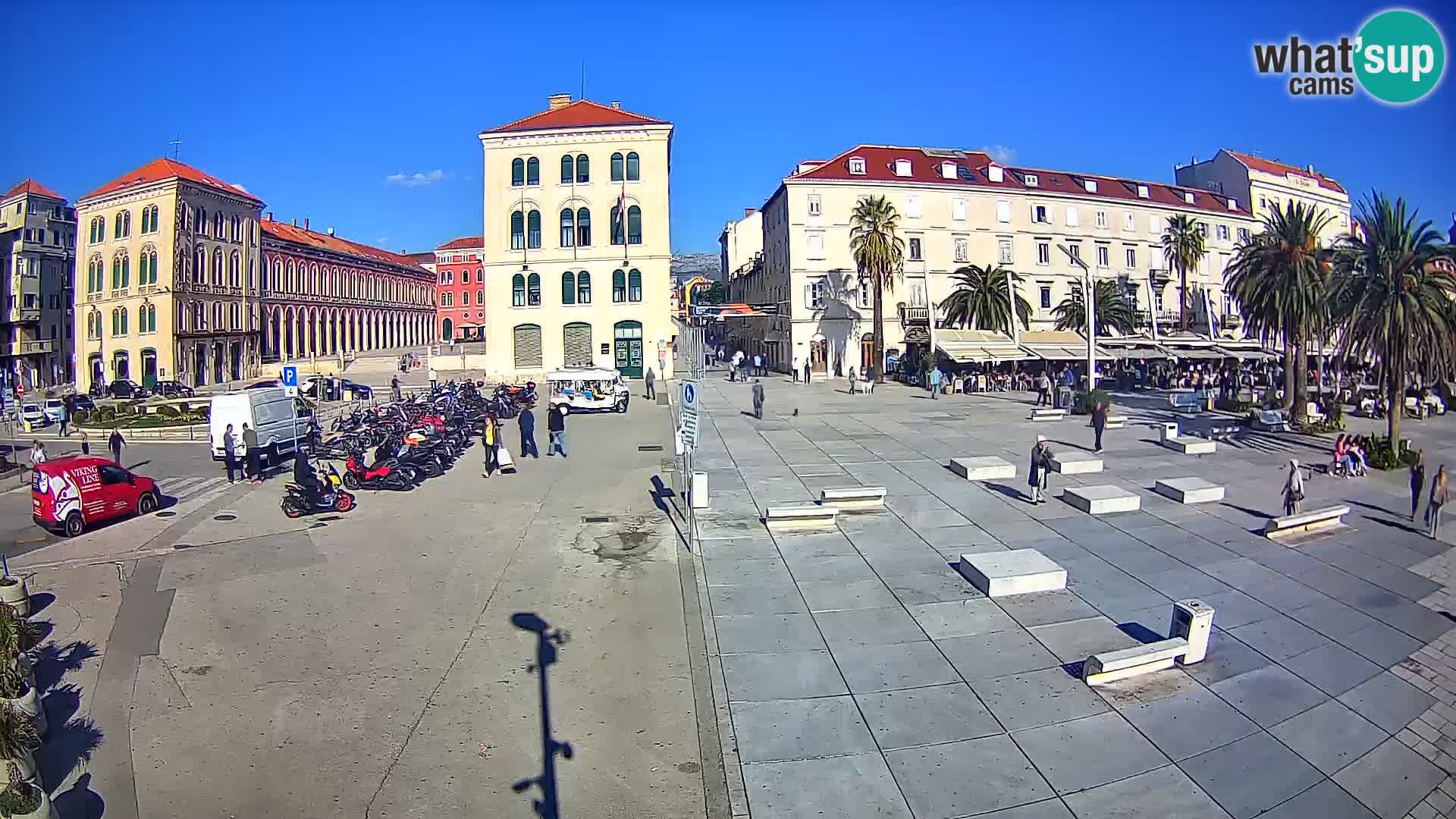 Webcam Split Riva – Prokurative | Trg Republike