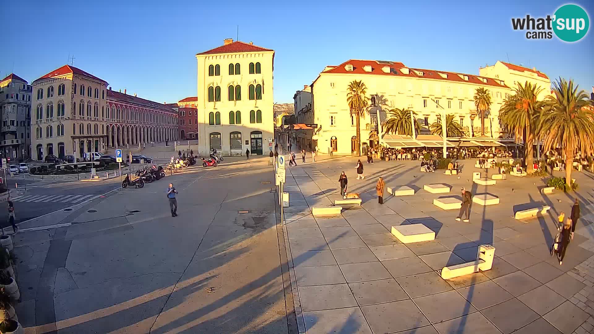 Live kamera Split Riva – Prokurative | Trg Republike