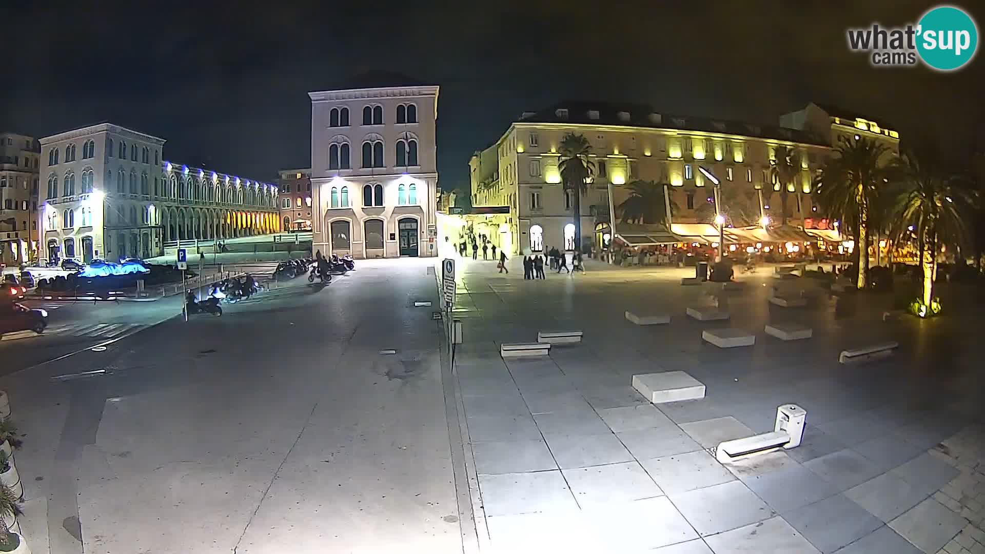 Webcam Split Riva – Prokurative | Trg Republike