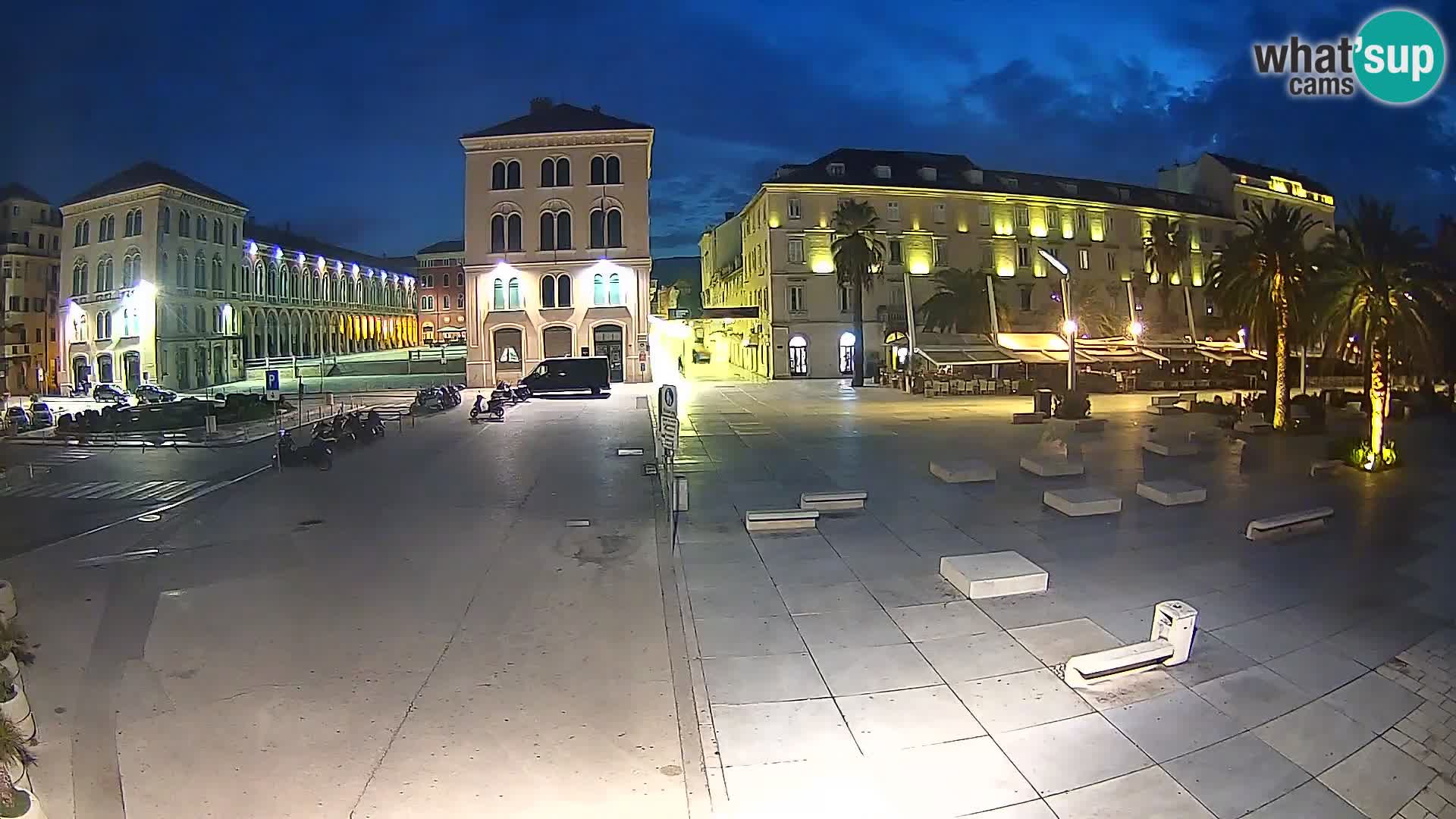 Webcam Spalato Riva – Prokurative | Piazza della Republika