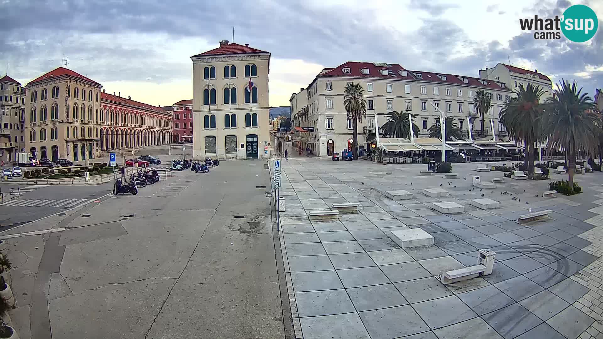Webcam Spalato Riva – Prokurative | Piazza della Republika
