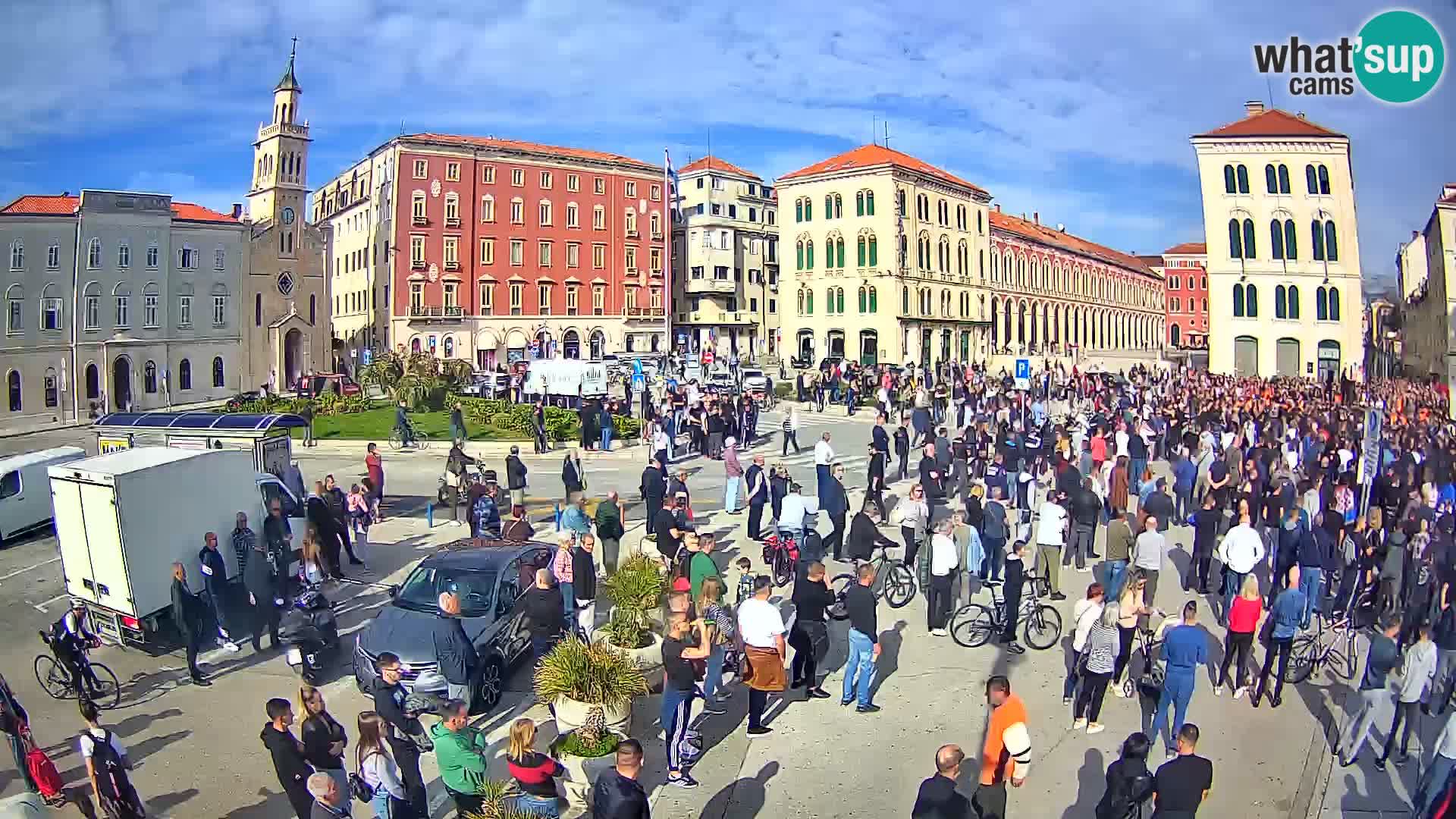 Webcam Split Riva – Prokurative | Plaza de la República