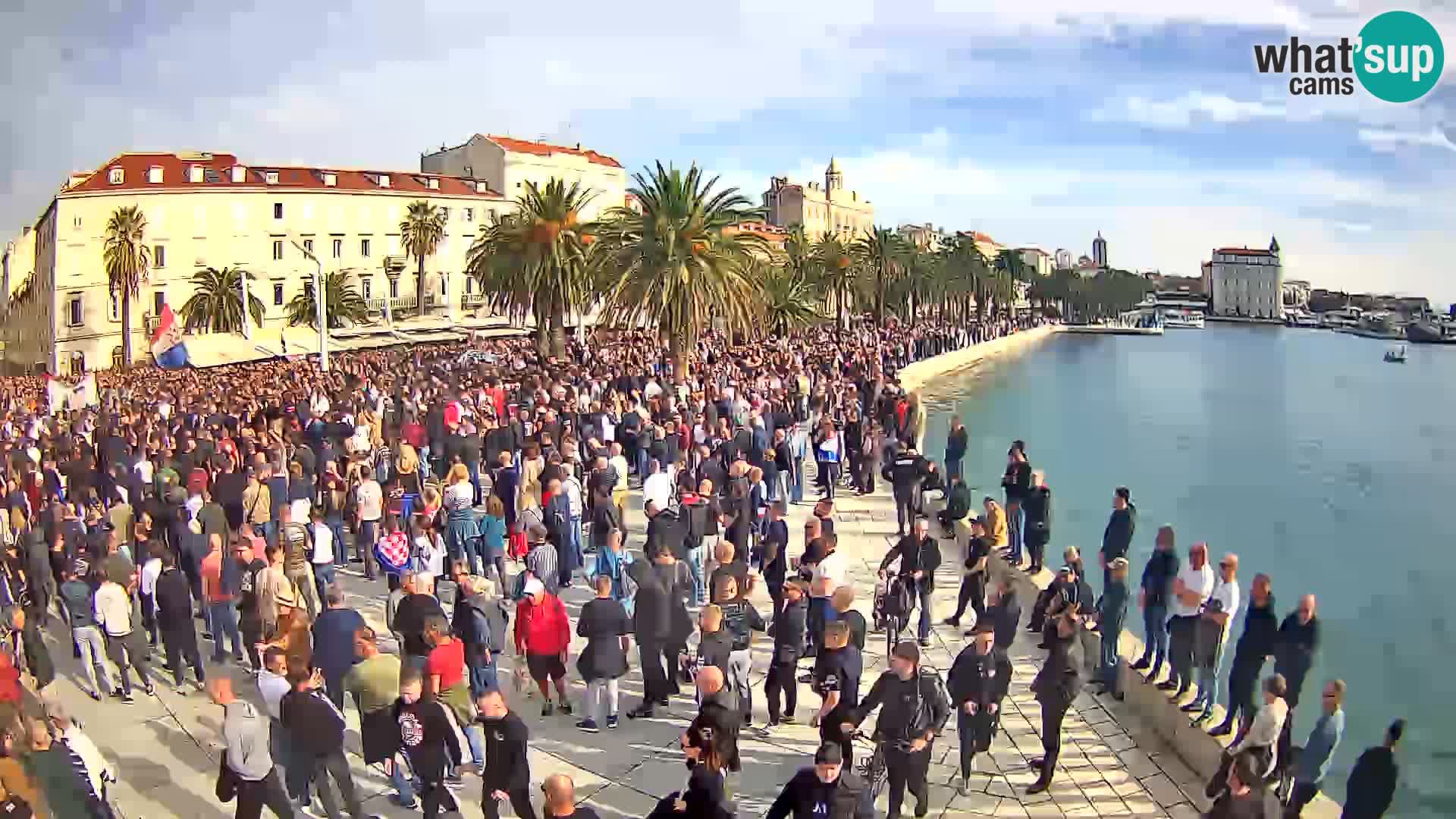 Live kamera Split Riva – Prokurative | Trg Republike