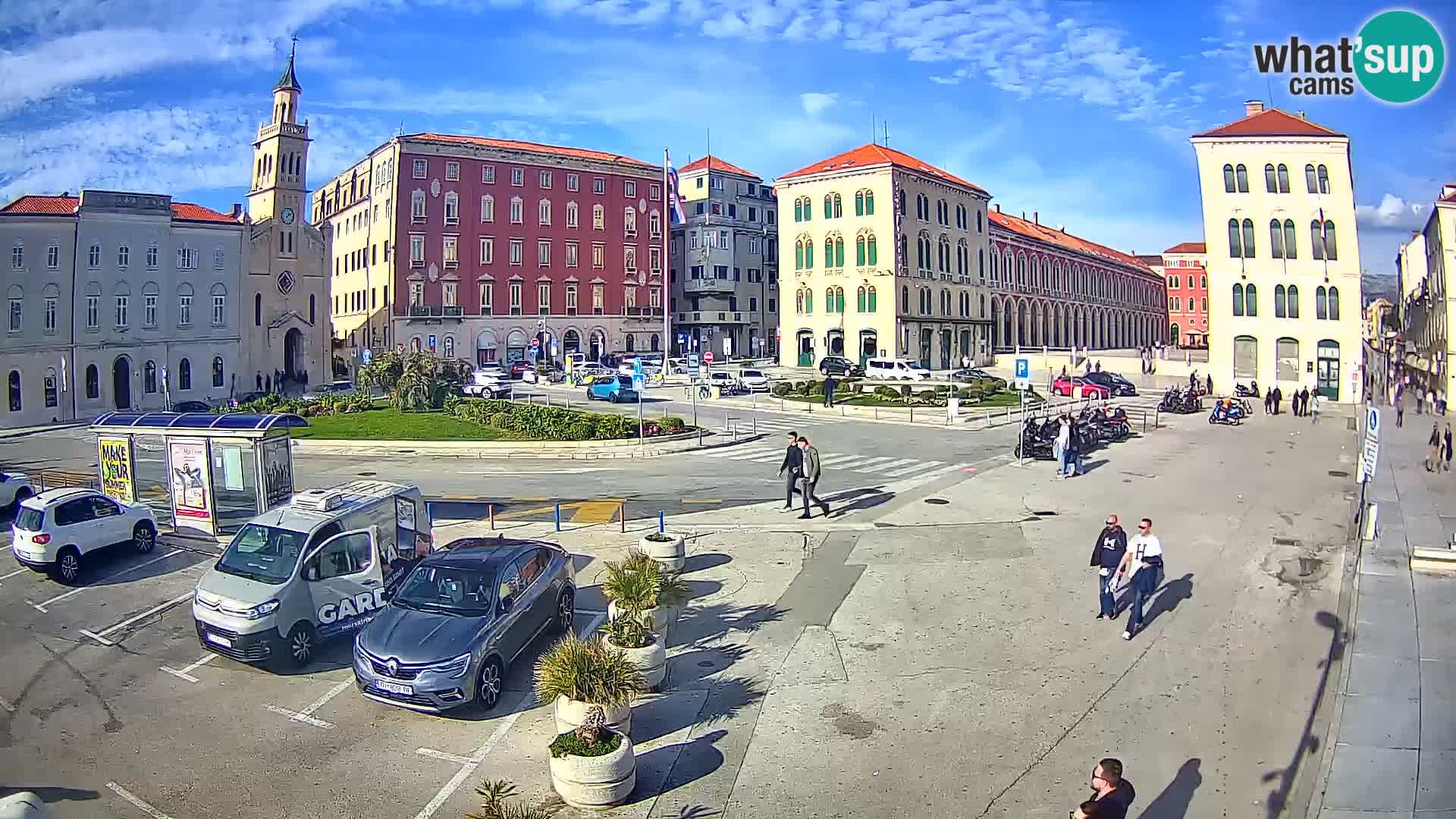 Webcam Split Riva – Prokurative | Trg Republike