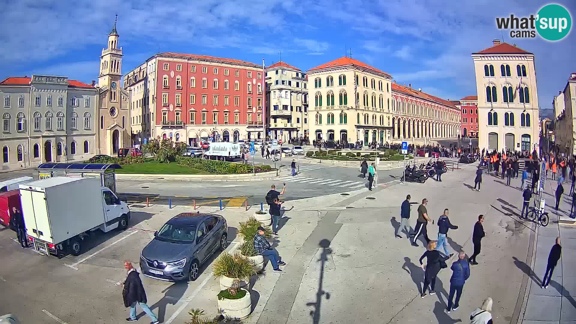 Live kamera Split Riva – Prokurative | Trg Republike