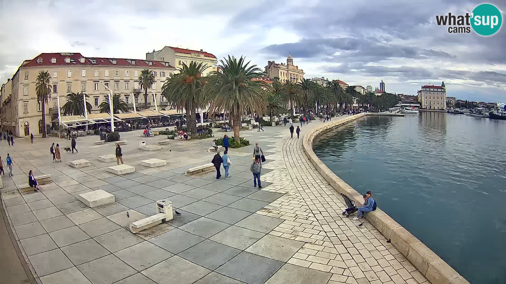Webcam Split Riva – Prokurative | Plaza de la República