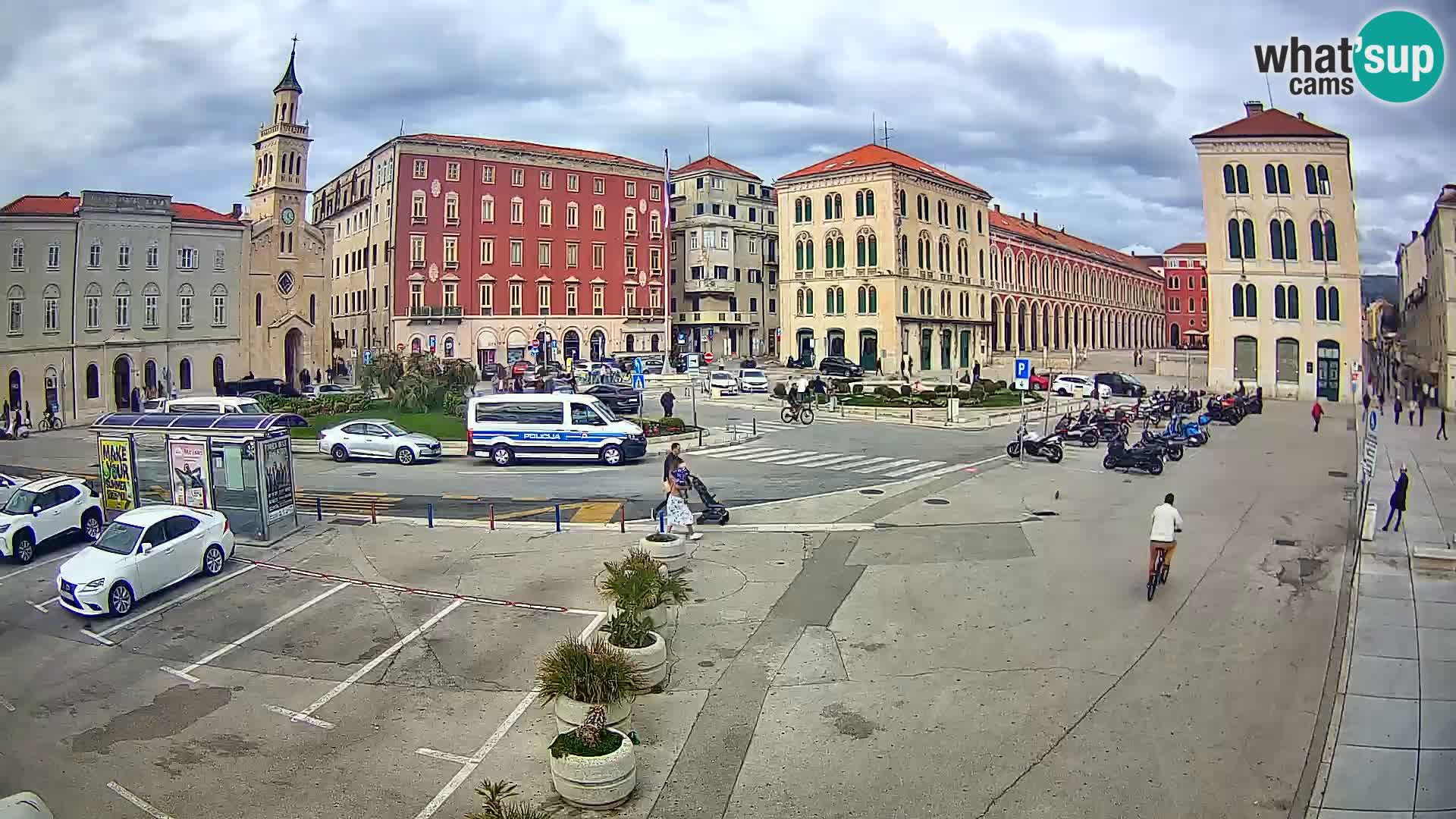 Webcam Split Riva – Prokurative | Trg Republike