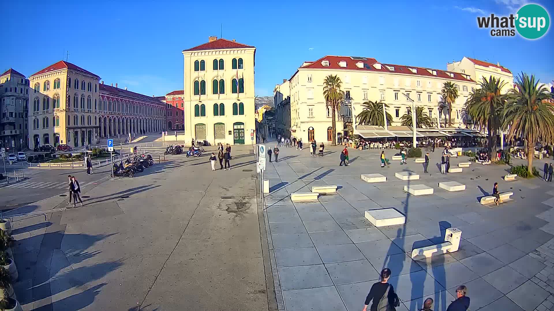 Webcam Split Riva – Prokurative | Trg Republike