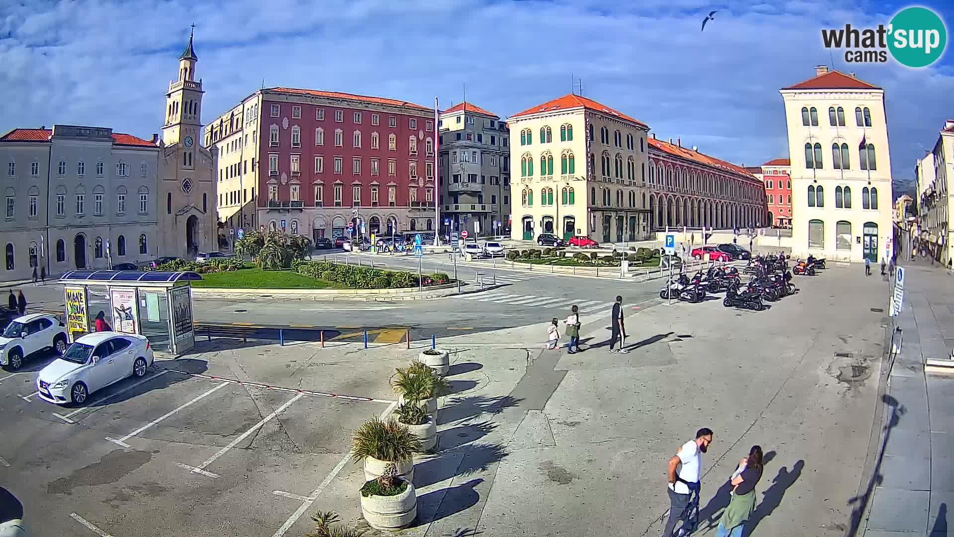 Split kamera Riva – Prokurative | Trg Republike