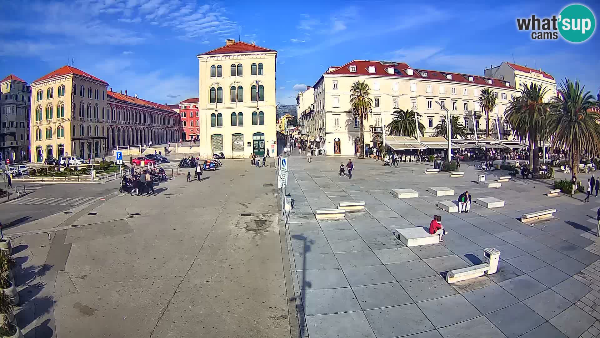 Webcam Split Riva – Prokurative | Plaza de la República