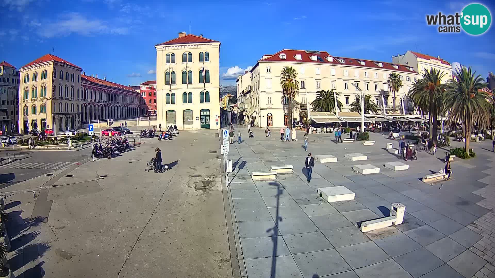 Webcam Spalato Riva – Prokurative | Piazza della Republika