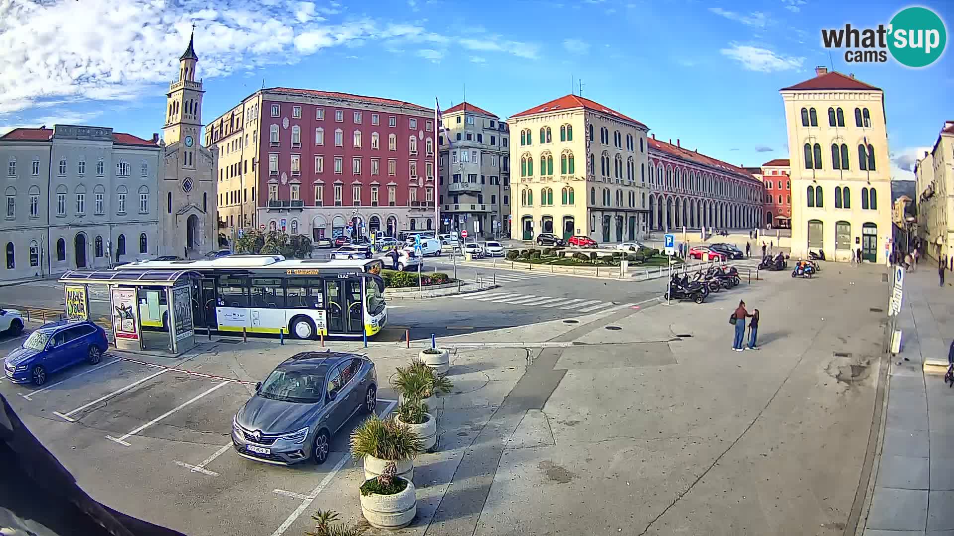 Webcam Split Riva – Prokurative | Trg Republike