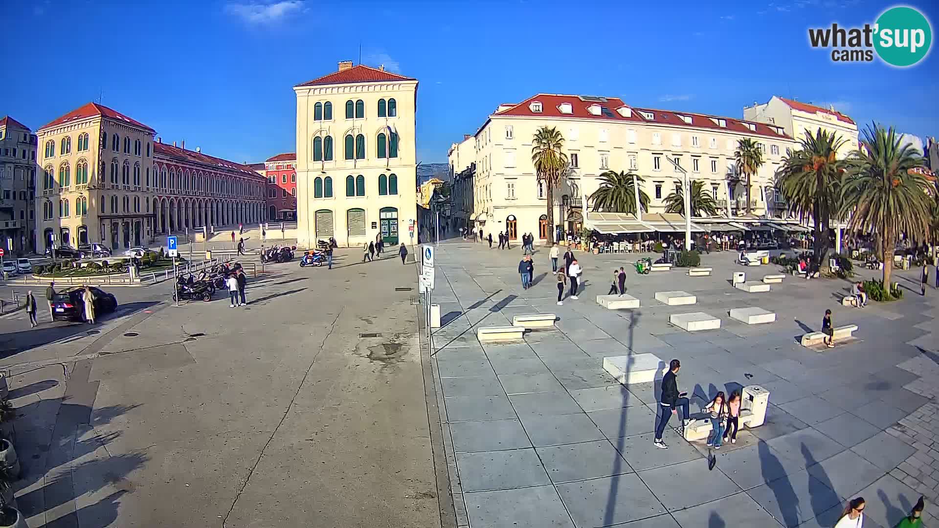 Live kamera Split Riva – Prokurative | Trg Republike