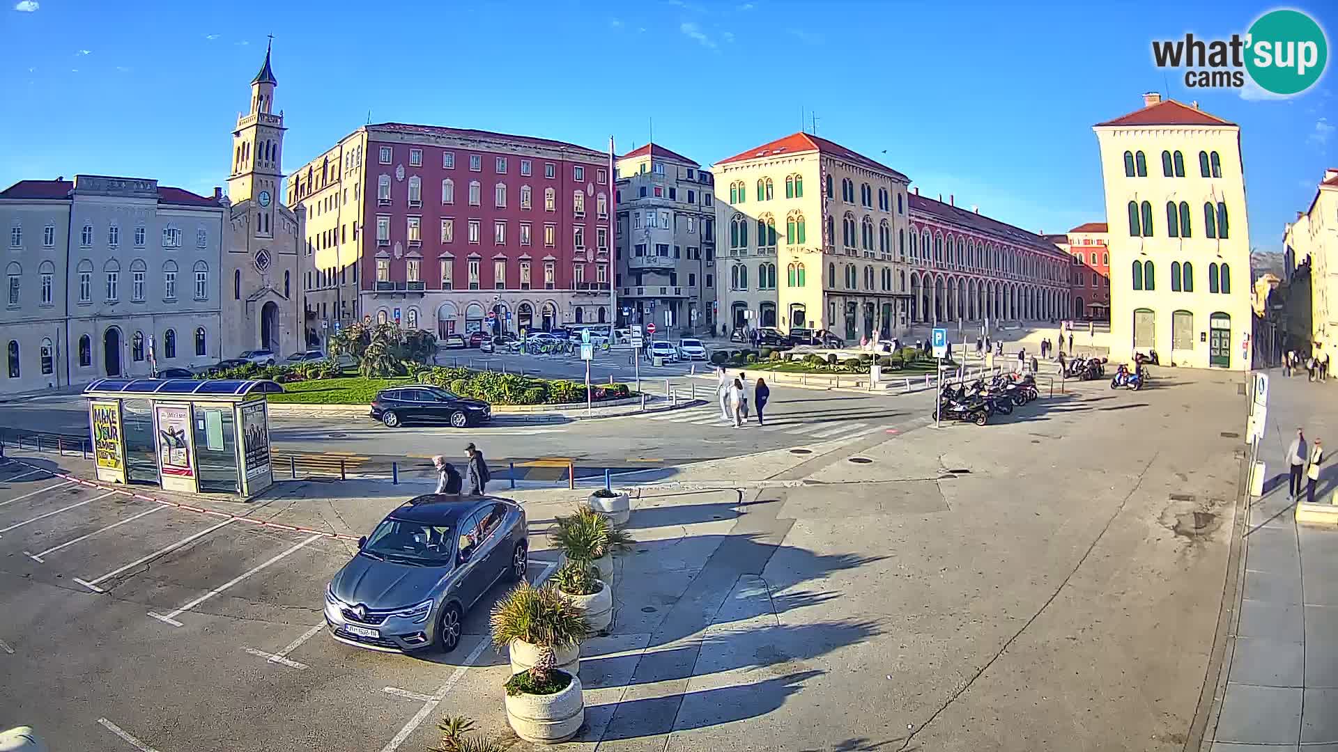 Webcam Split Riva – Prokurative | Trg Republike