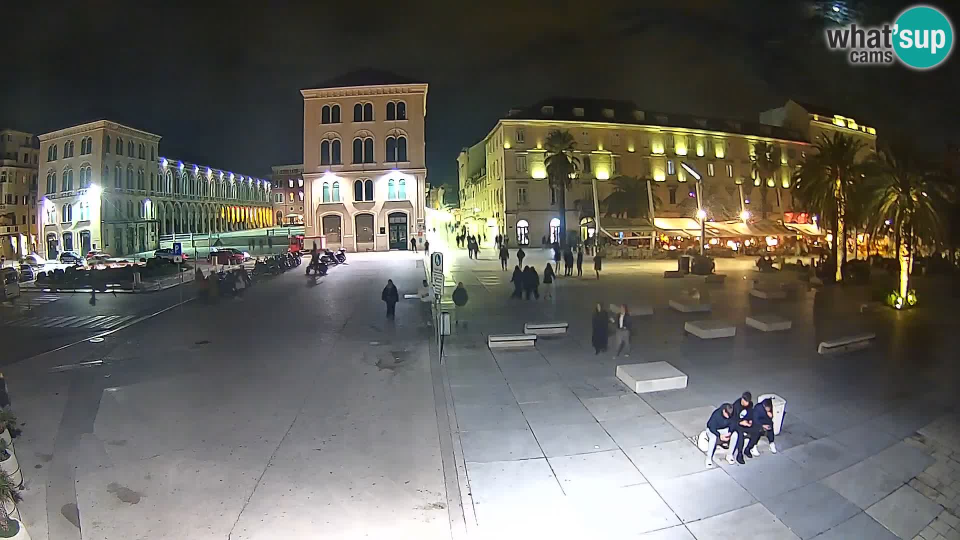 Webcam Spalato Riva – Prokurative | Piazza della Republika