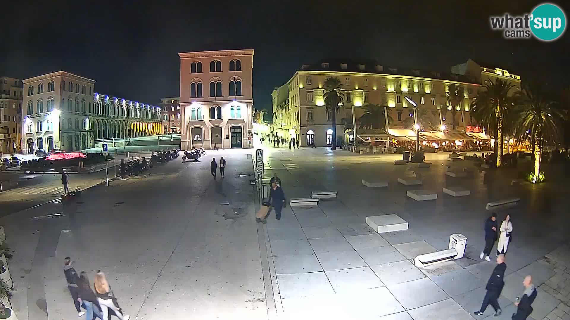Webcam Split Riva – Prokurative | Trg Republike