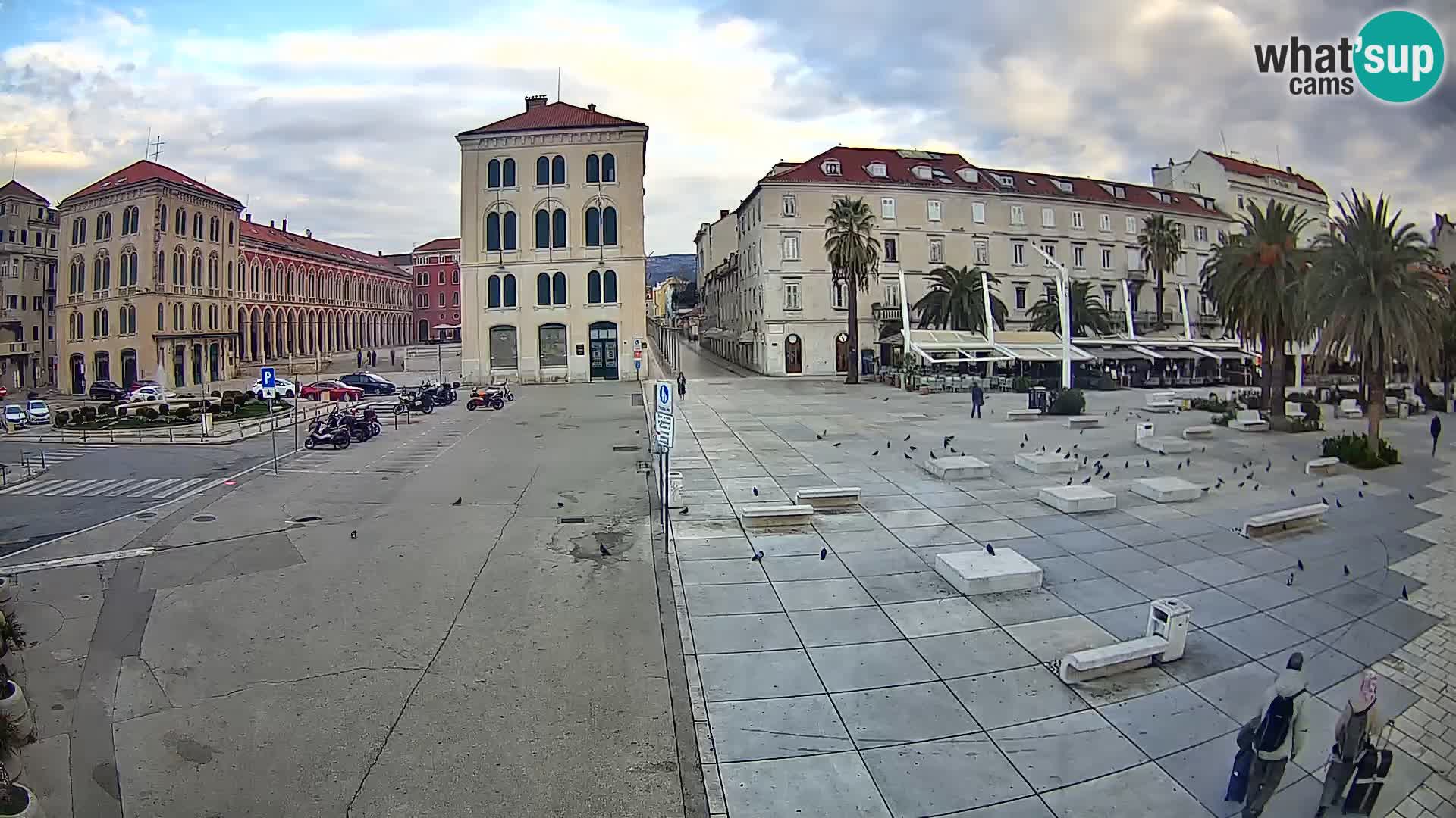 Webcam Spalato Riva – Prokurative | Piazza della Republika