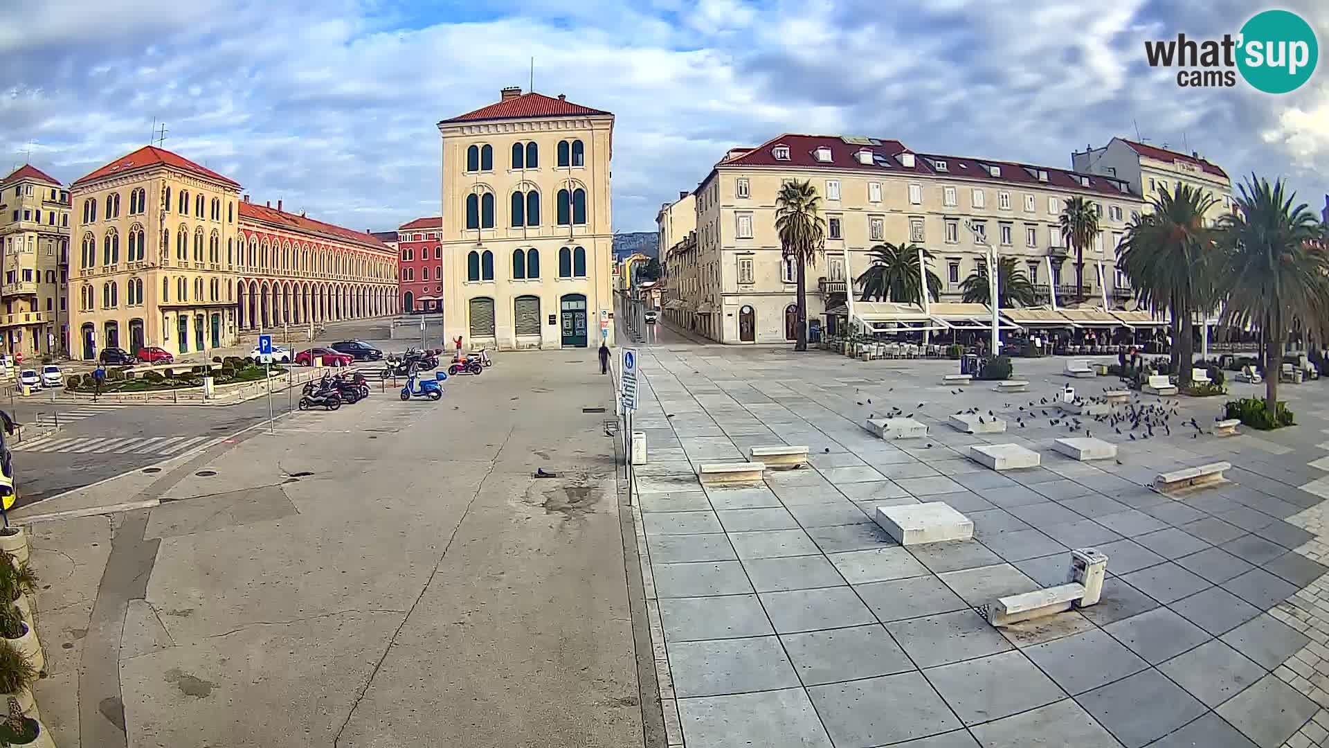 Webcam Spalato Riva – Prokurative | Piazza della Republika