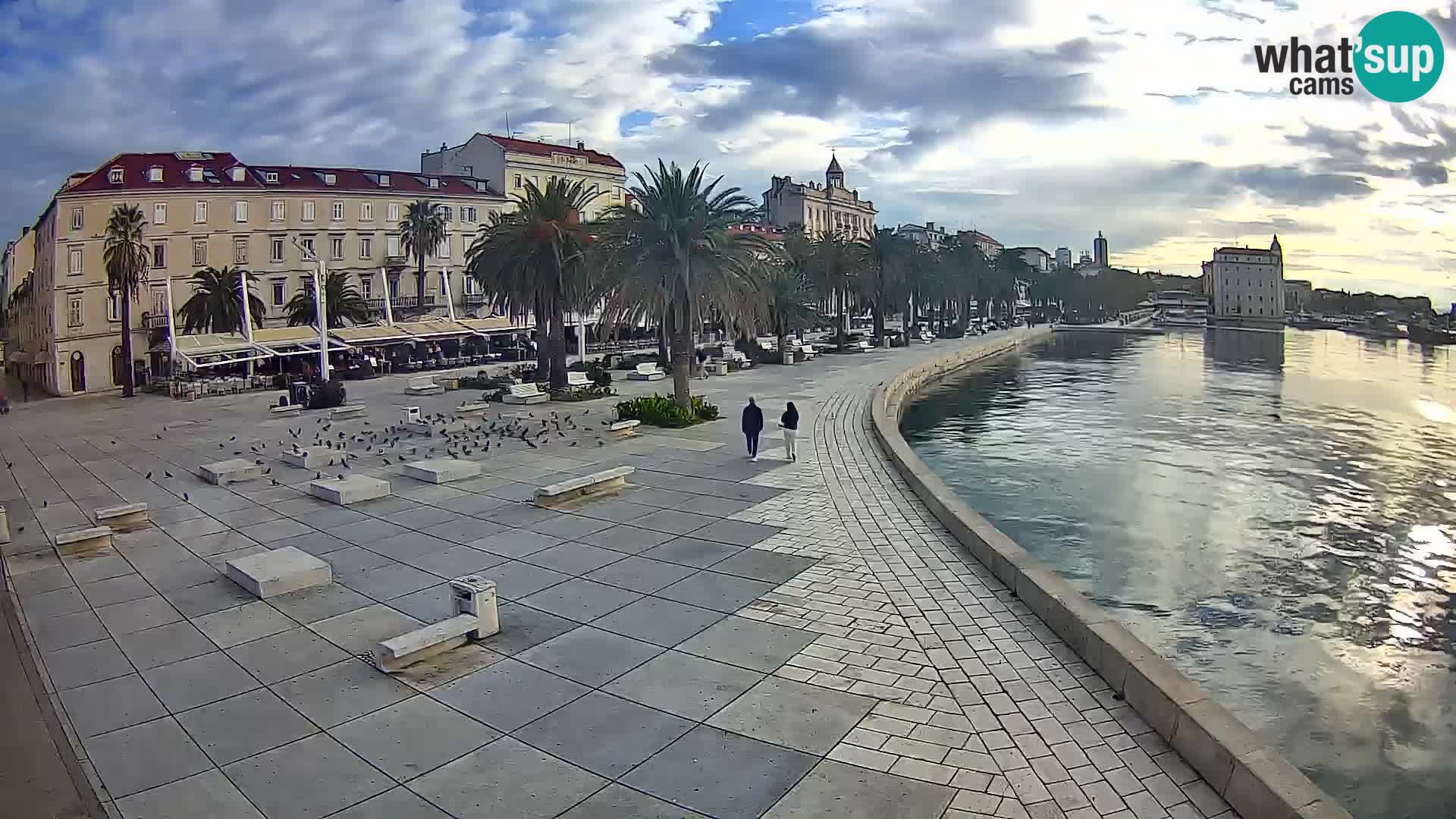Webcam Spalato Riva – Prokurative | Piazza della Republika